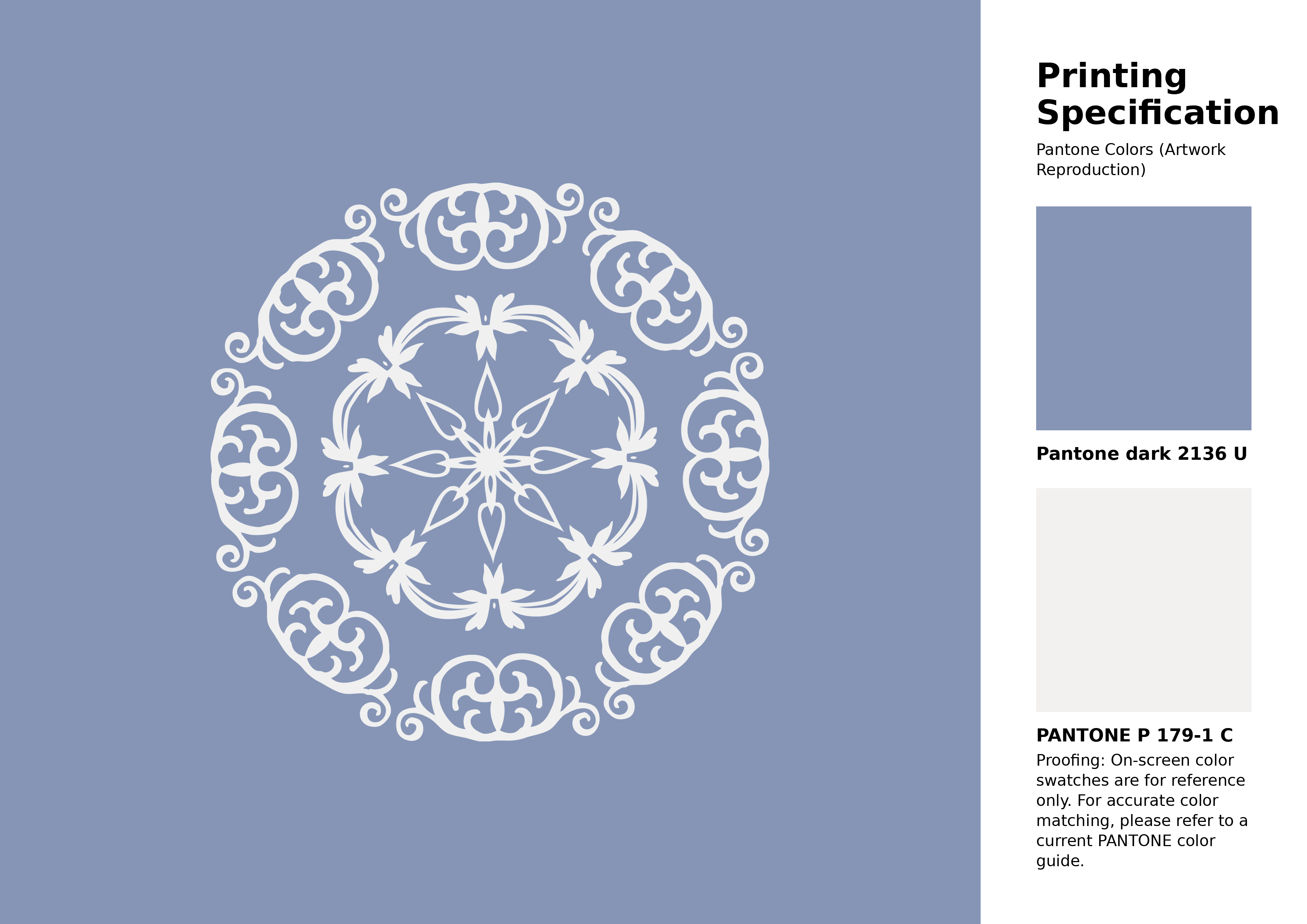 High-quality artwork and graphic illustration using Pantone 2136 U Color | Hex color Code #8695b6. A fantastic creative resource for designers and artists. #artwork #illustration #graphicart #8695b6