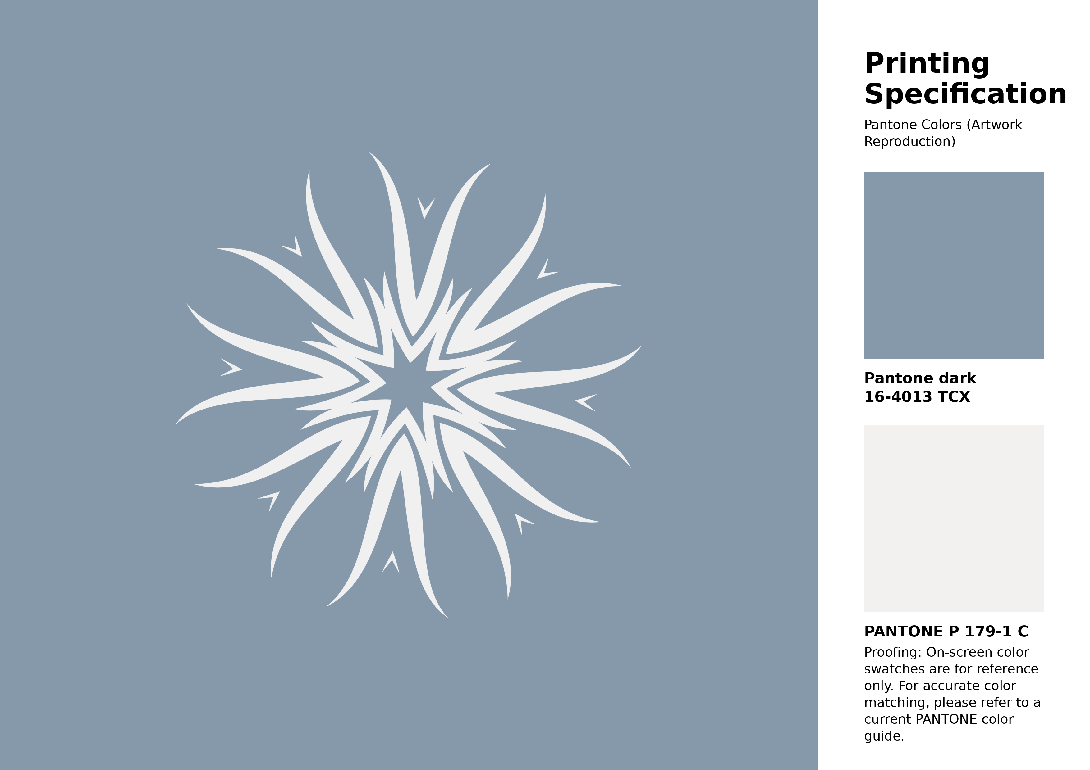 High-quality artwork and graphic illustration using Pantone 16-4013 Tcx Ashley Blue Color | Hex color Code #8699ab. A fantastic creative resource for designers and artists. #artwork #illustration #graphicart #8699ab