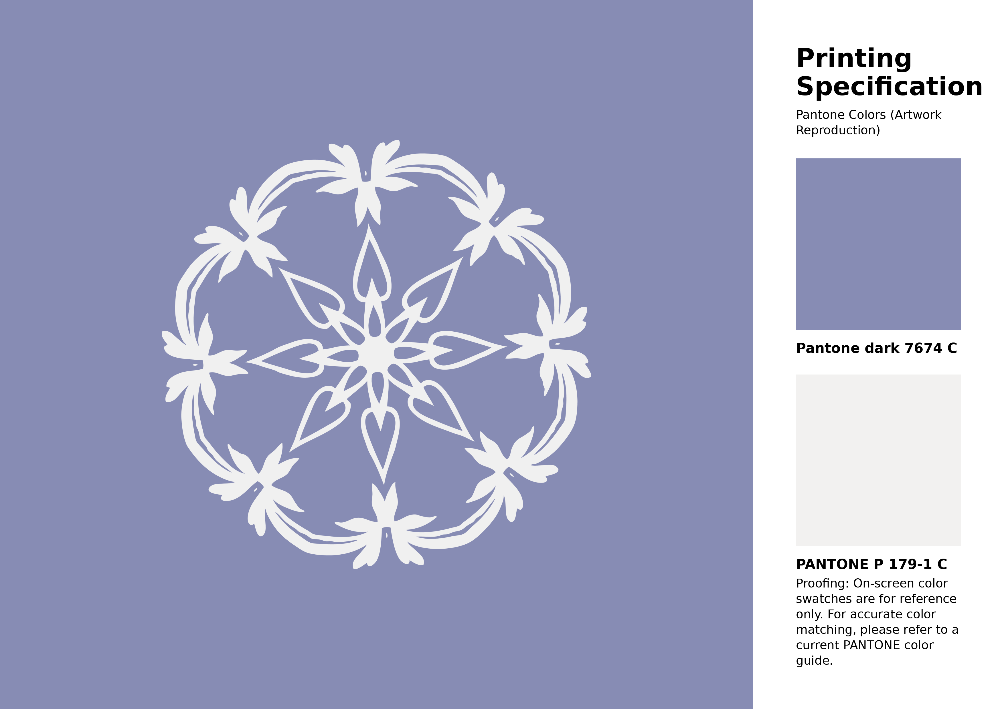 High-quality artwork and graphic illustration using Pantone 7674 C Color | Hex color Code #878cb4. A fantastic creative resource for designers and artists. #artwork #illustration #graphicart #878cb4