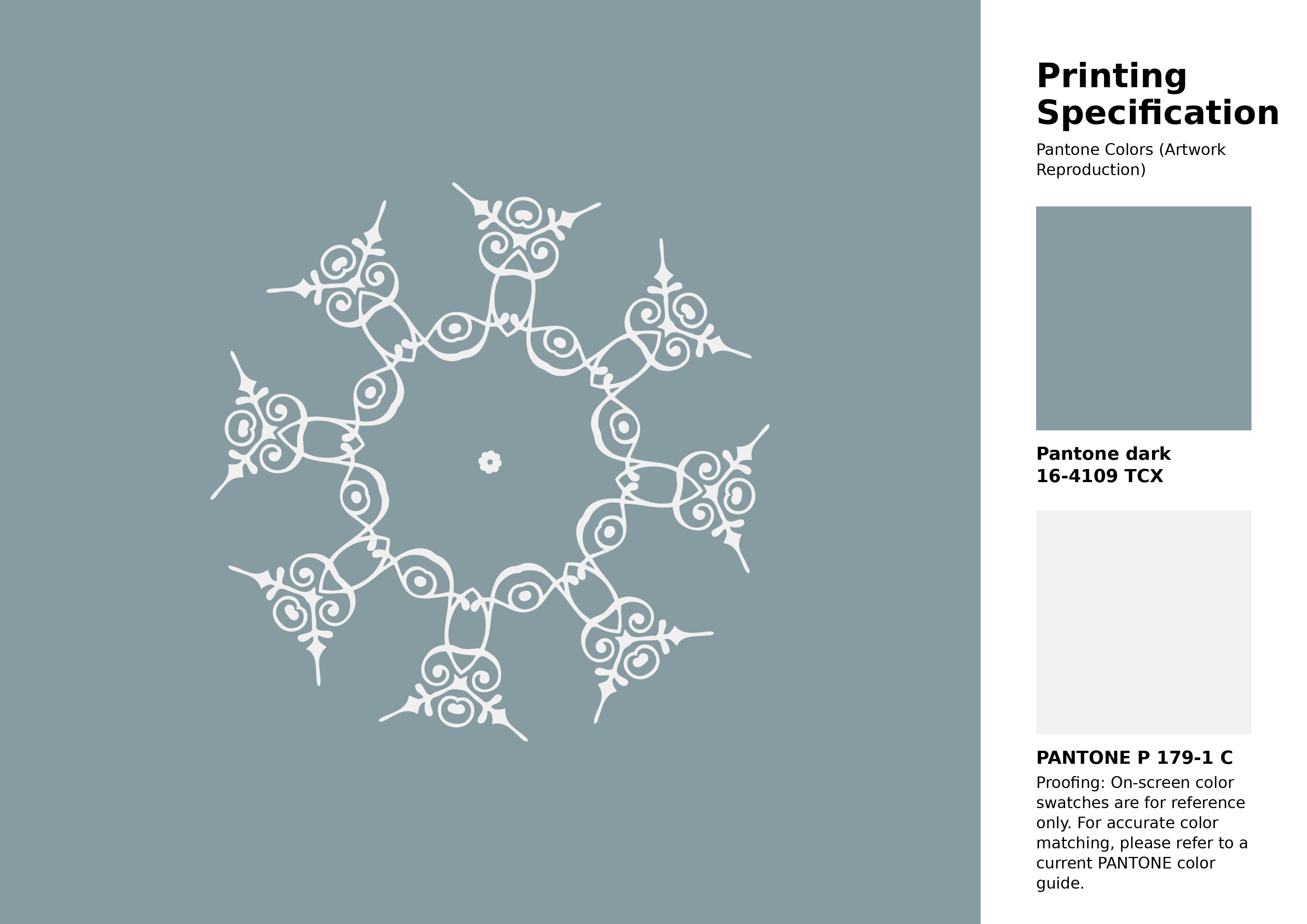 High-quality artwork and graphic illustration using Pantone 16-4109 Tcx Arona Color | Hex color Code #879ba3. A fantastic creative resource for designers and artists. #artwork #illustration #graphicart #879ba3