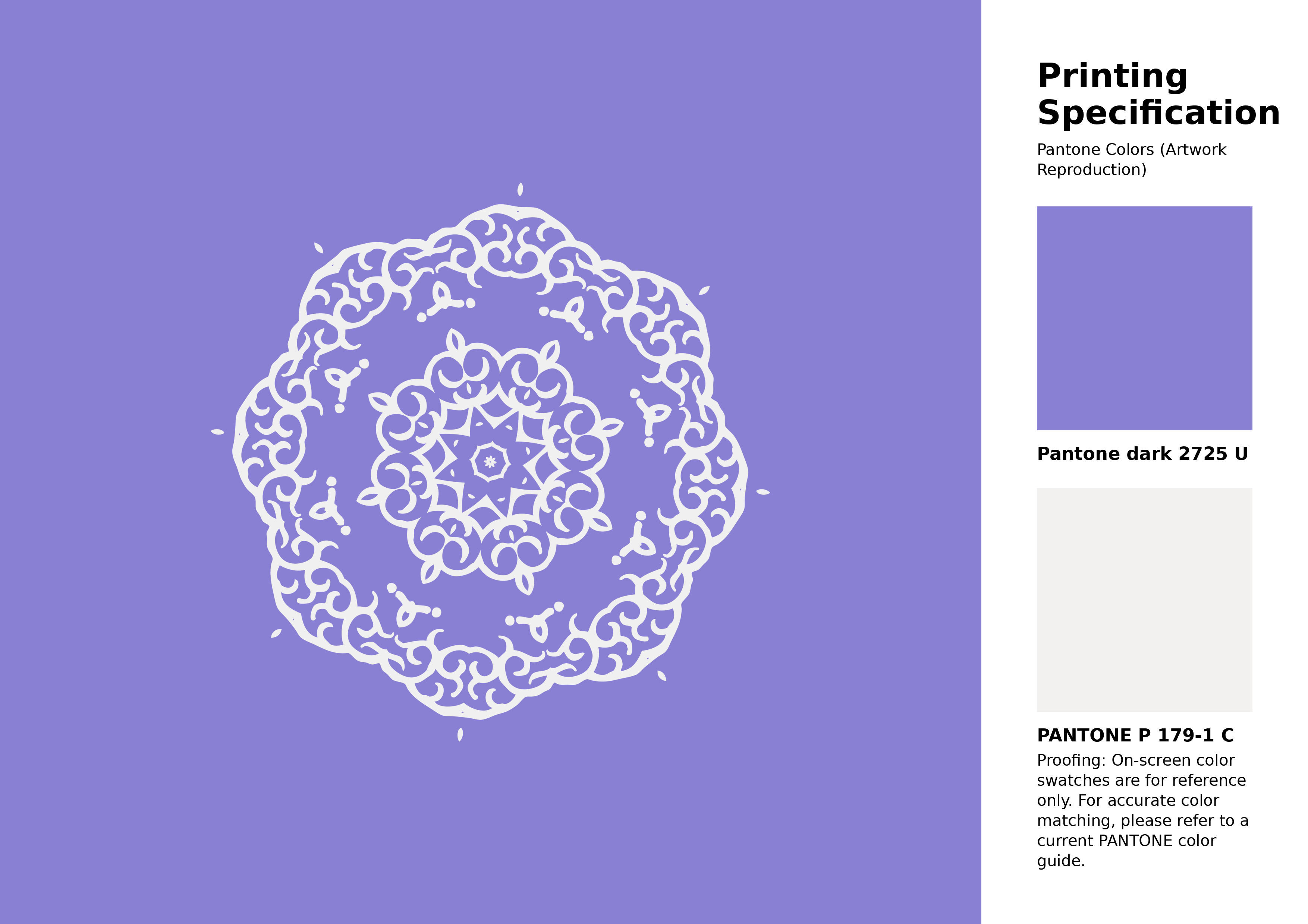 High-quality artwork and graphic illustration using Pantone 2725 U Color | Hex color Code #8980d4. A fantastic creative resource for designers and artists. #artwork #illustration #graphicart #8980d4