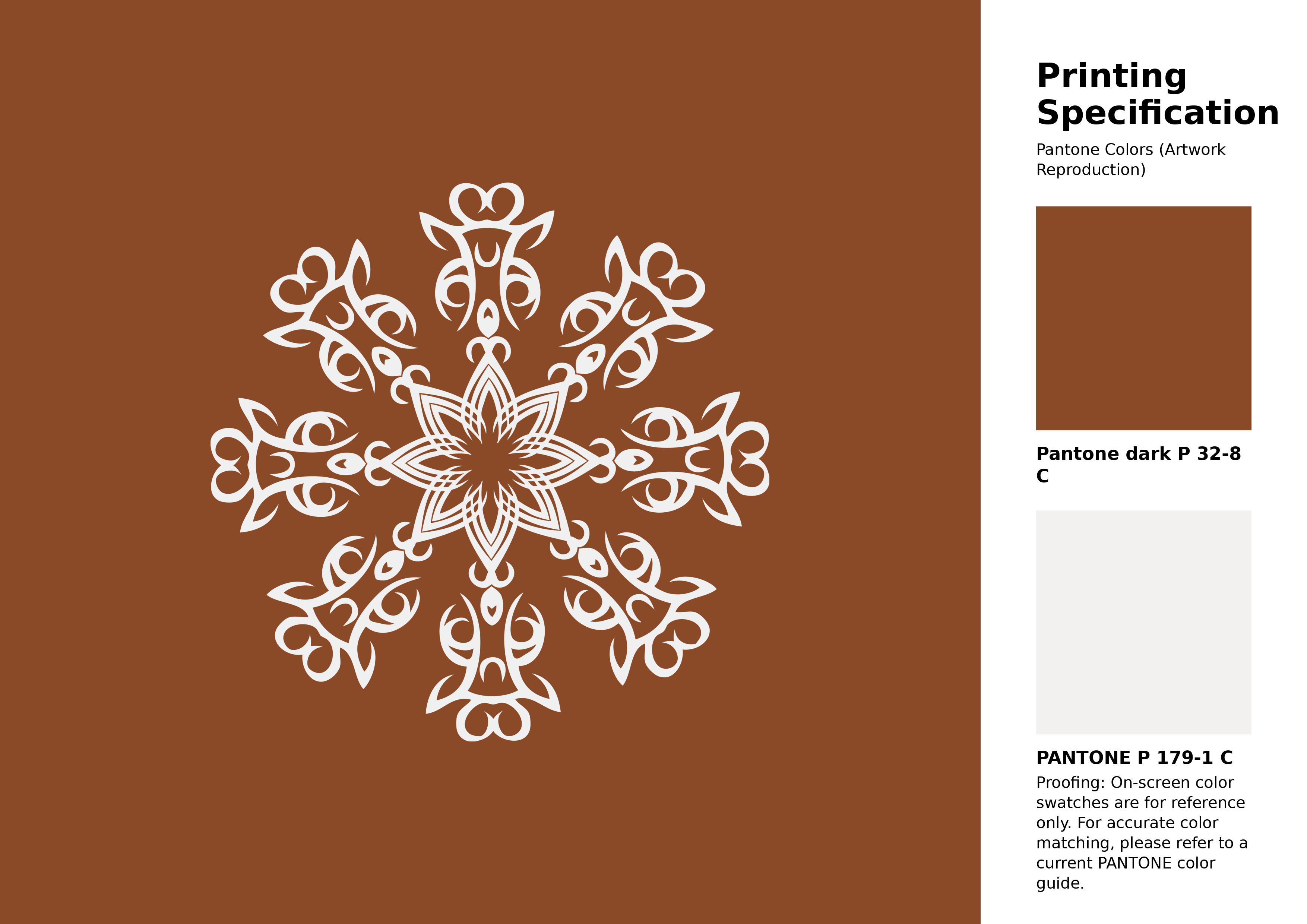 High-quality artwork and graphic illustration using Pantone P 32-8 C Color | Hex color Code #8a4927. A fantastic creative resource for designers and artists. #artwork #illustration #graphicart #8a4927