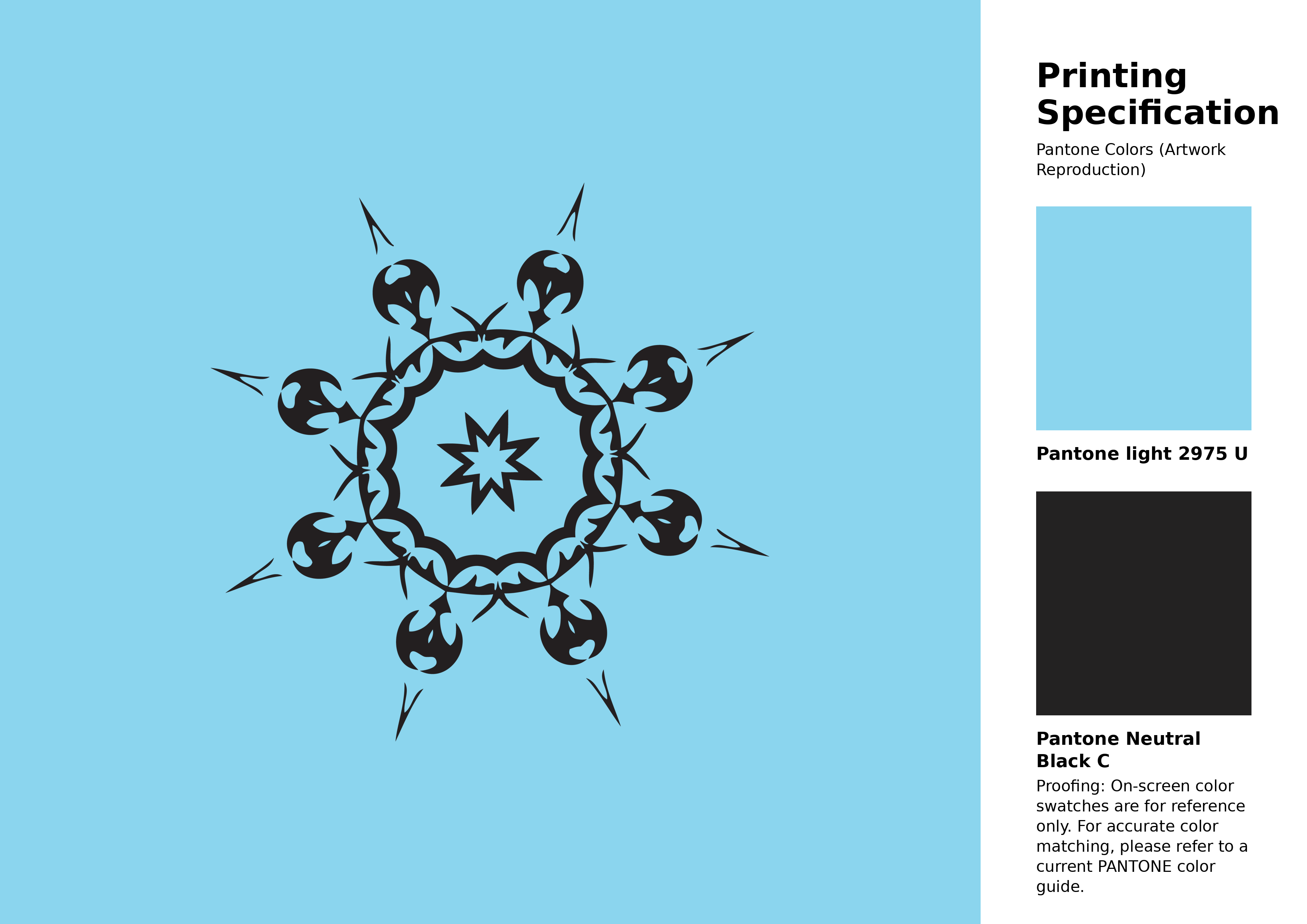 High-quality artwork and graphic illustration using Pantone 2975 U Color | Hex color Code #8bd5ee. A fantastic creative resource for designers and artists. #artwork #illustration #graphicart #8bd5ee