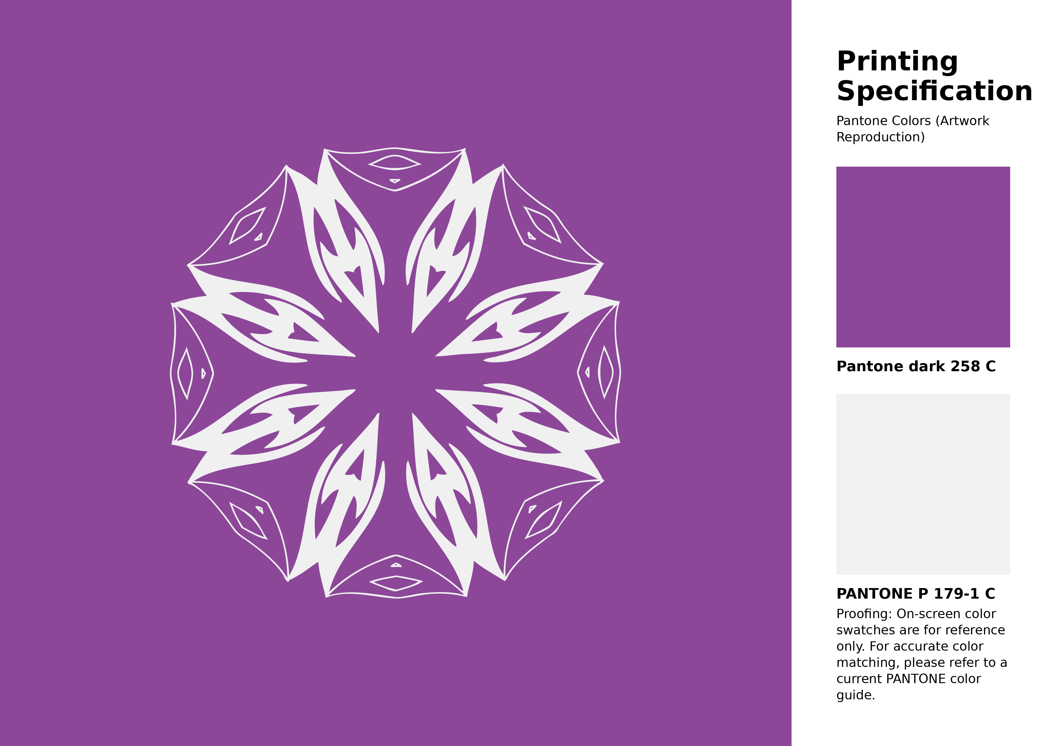 High-quality artwork and graphic illustration using Pantone 258 C Color | Hex color Code #8c4799. A fantastic creative resource for designers and artists. #artwork #illustration #graphicart #8c4799