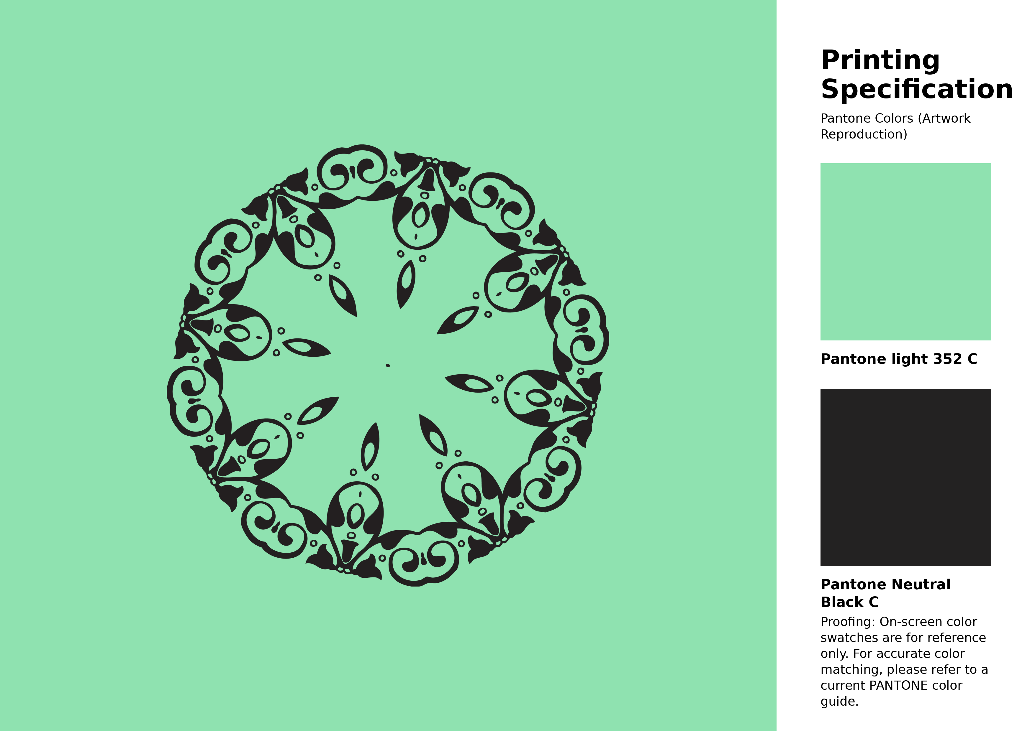 High-quality artwork and graphic illustration using Pantone 352 C Color | Hex color Code #8fe2b0. A fantastic creative resource for designers and artists. #artwork #illustration #graphicart #8fe2b0