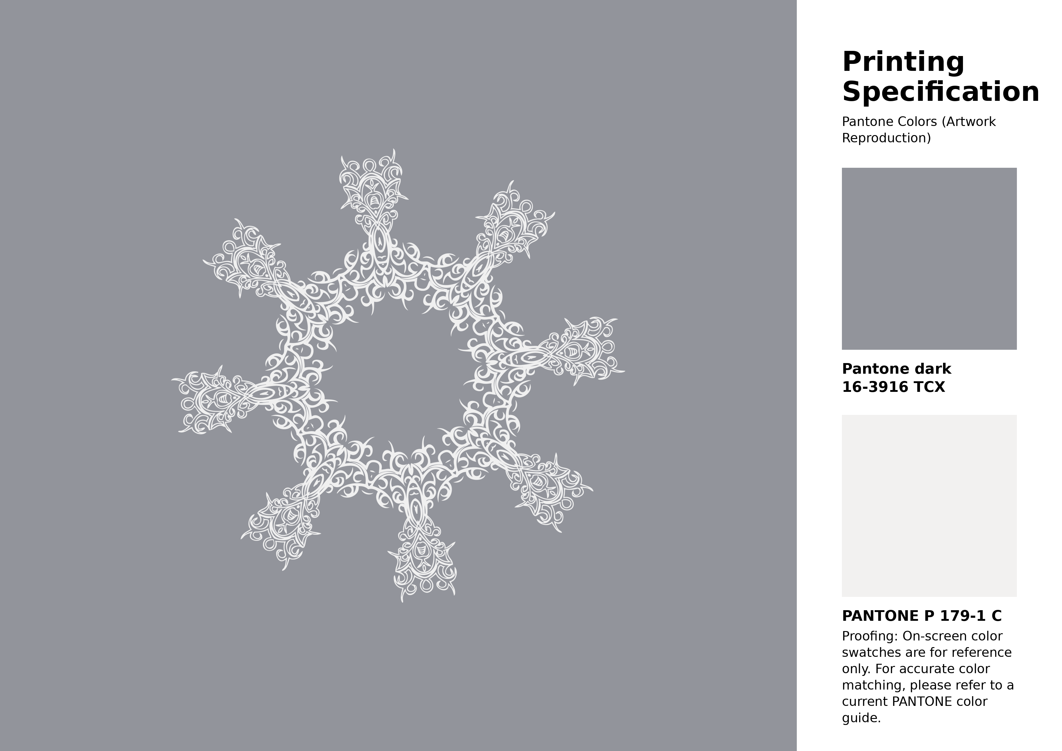 High-quality artwork and graphic illustration using Pantone 16-3916 Tcx Sleet Color | Hex color Code #92949b. A fantastic creative resource for designers and artists. #artwork #illustration #graphicart #92949b