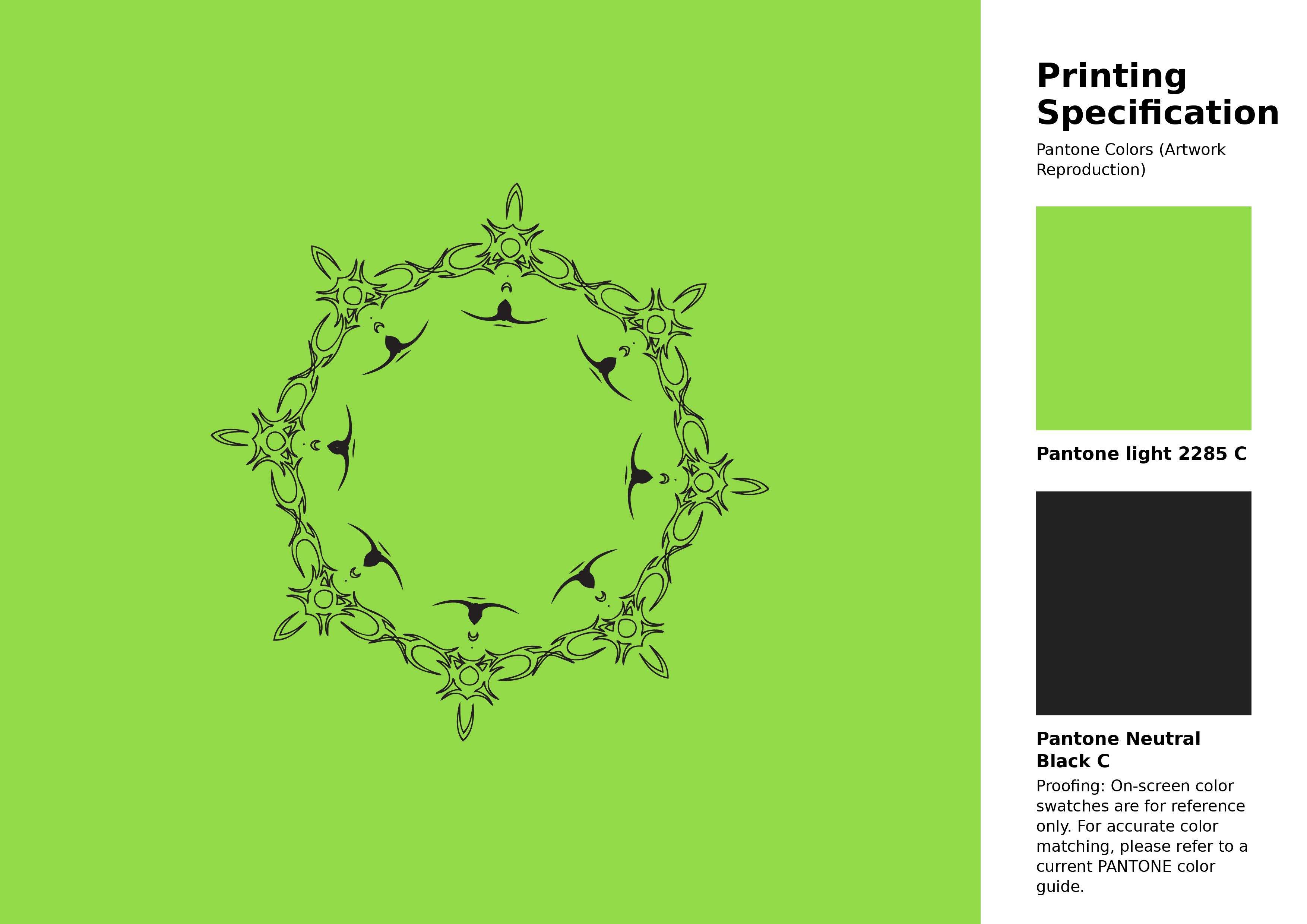 High-quality artwork and graphic illustration using Pantone 2285 C Color | Hex color Code #93da49. A fantastic creative resource for designers and artists. #artwork #illustration #graphicart #93da49