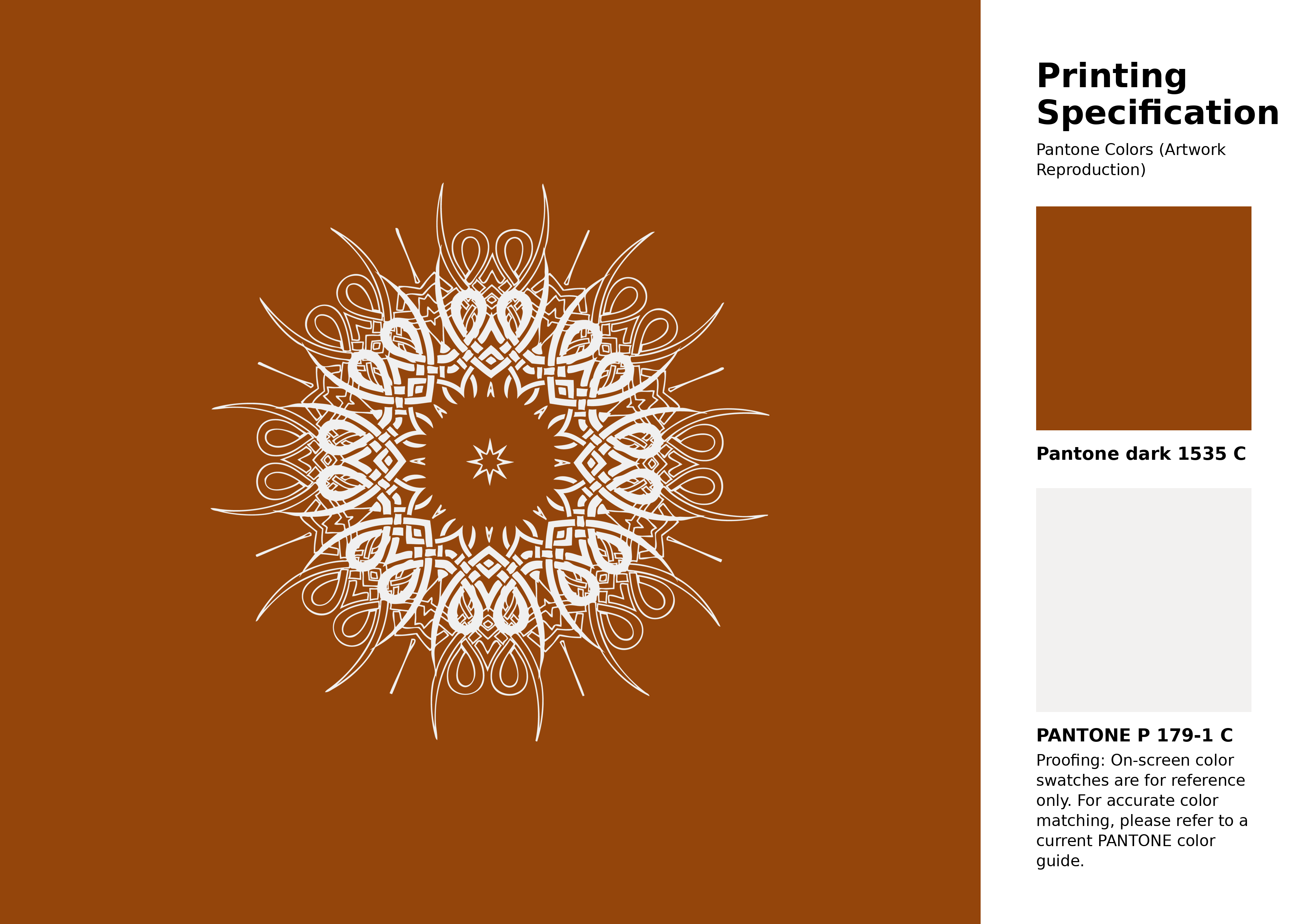 High-quality artwork and graphic illustration using Pantone 1535 C Color | Hex color Code #94450b. A fantastic creative resource for designers and artists. #artwork #illustration #graphicart #94450b