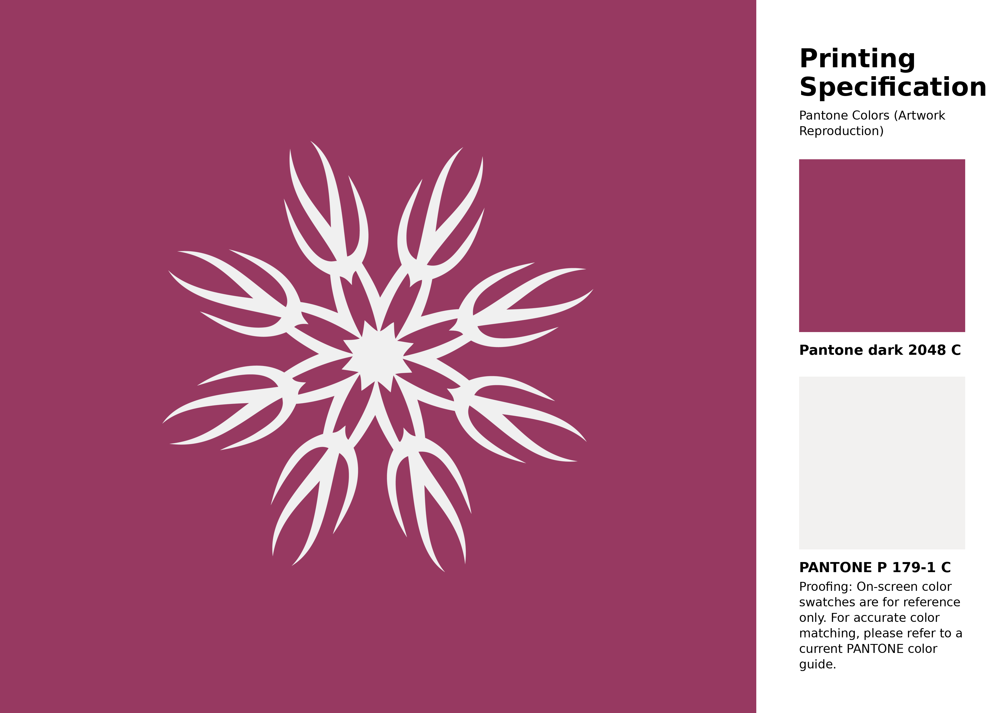 High-quality artwork and graphic illustration using Pantone 2048 C Color | Hex color Code #973961. A fantastic creative resource for designers and artists. #artwork #illustration #graphicart #973961