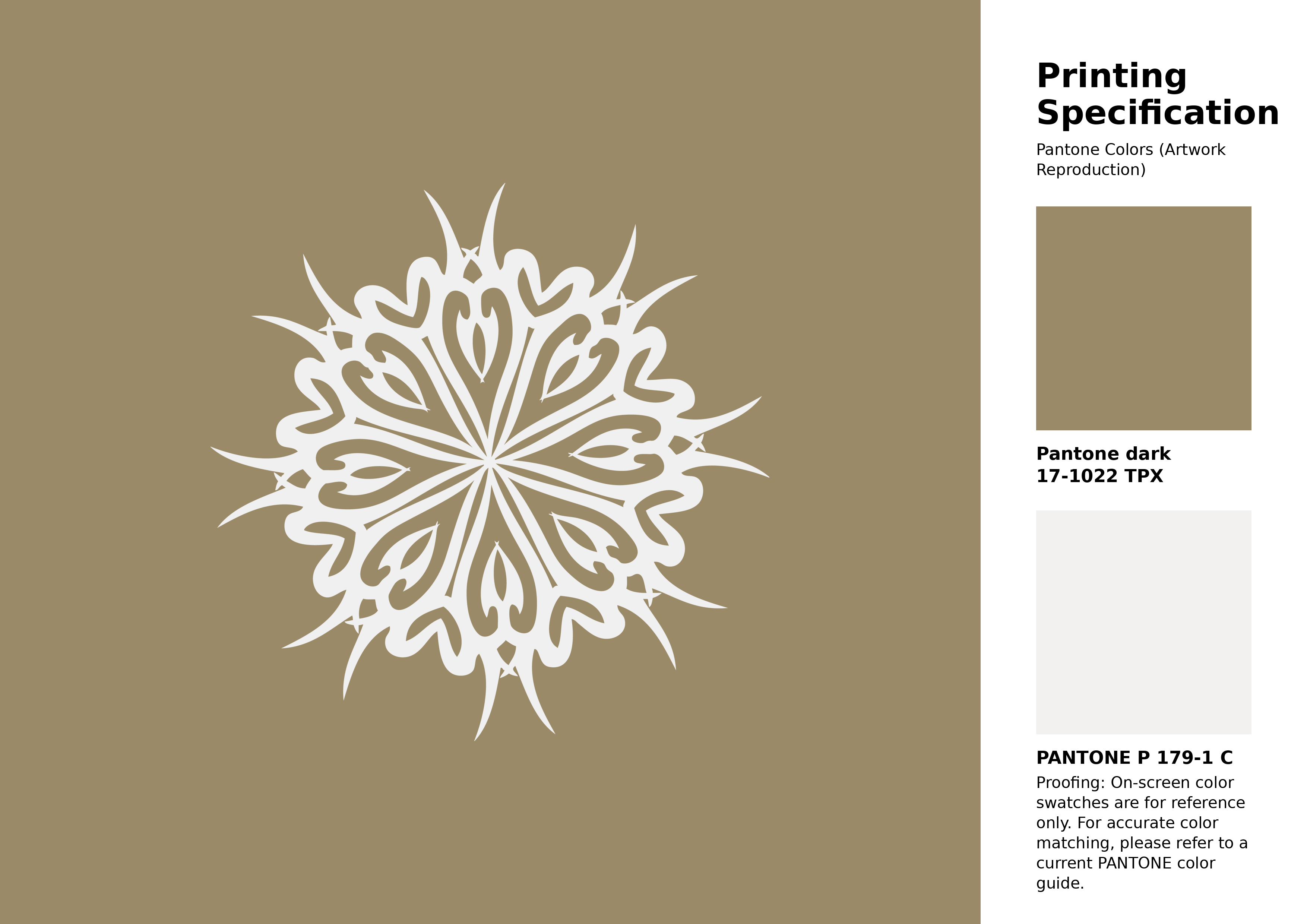 High-quality artwork and graphic illustration using Pantone 17-1022 Tpx Kelp Color | Hex color Code #9a8a68. A fantastic creative resource for designers and artists. #artwork #illustration #graphicart #9a8a68