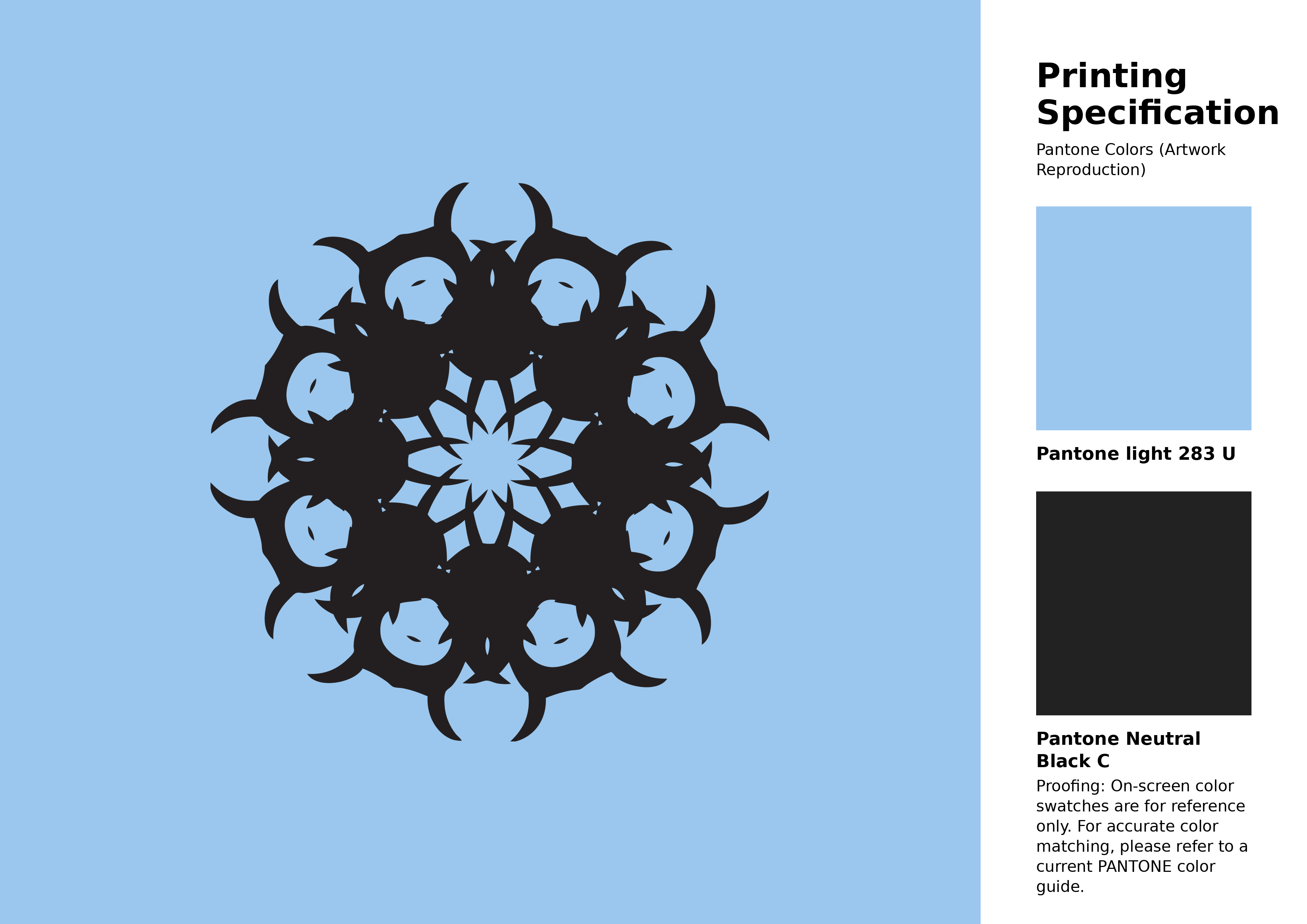 High-quality artwork and graphic illustration using Pantone 283 U Color | Hex color Code #9bc7ee. A fantastic creative resource for designers and artists. #artwork #illustration #graphicart #9bc7ee