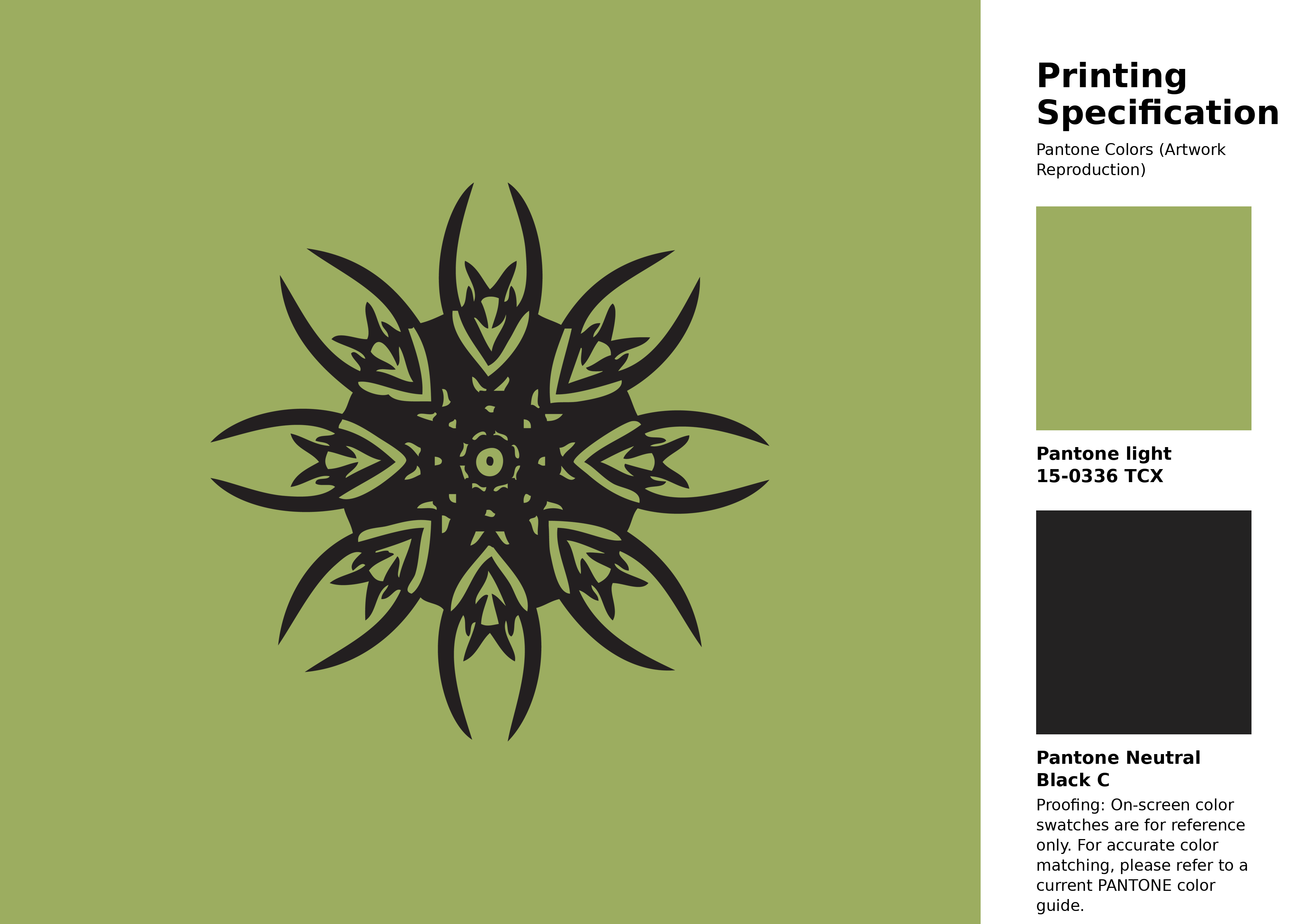 High-quality artwork and graphic illustration using Pantone 15-0336 Tcx Herbal Garden Color | Hex color Code #9cad60. A fantastic creative resource for designers and artists. #artwork #illustration #graphicart #9cad60