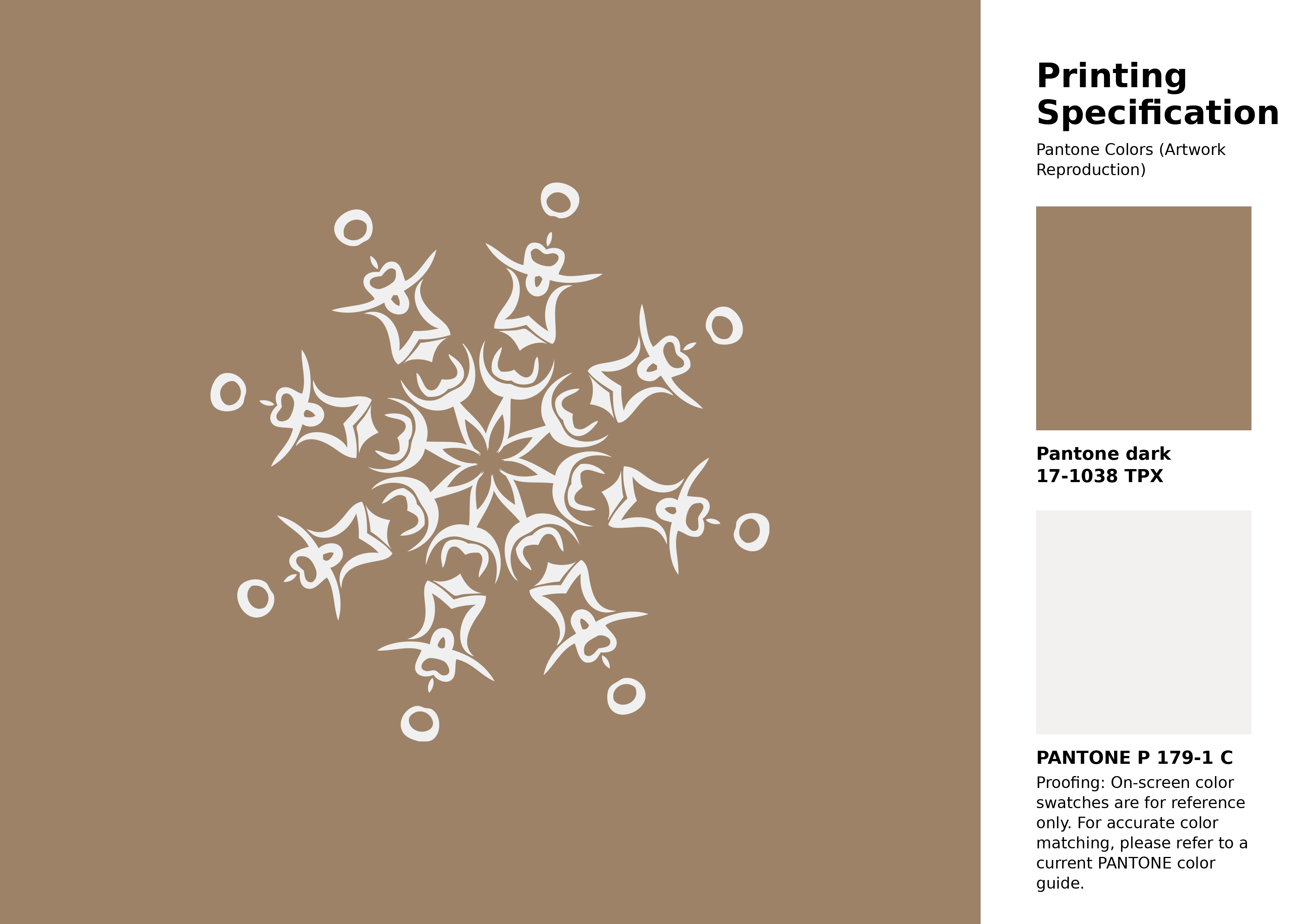 Hex Color #9d8268 | Printing Match PANTONE 17-1038 TPX | Color ...