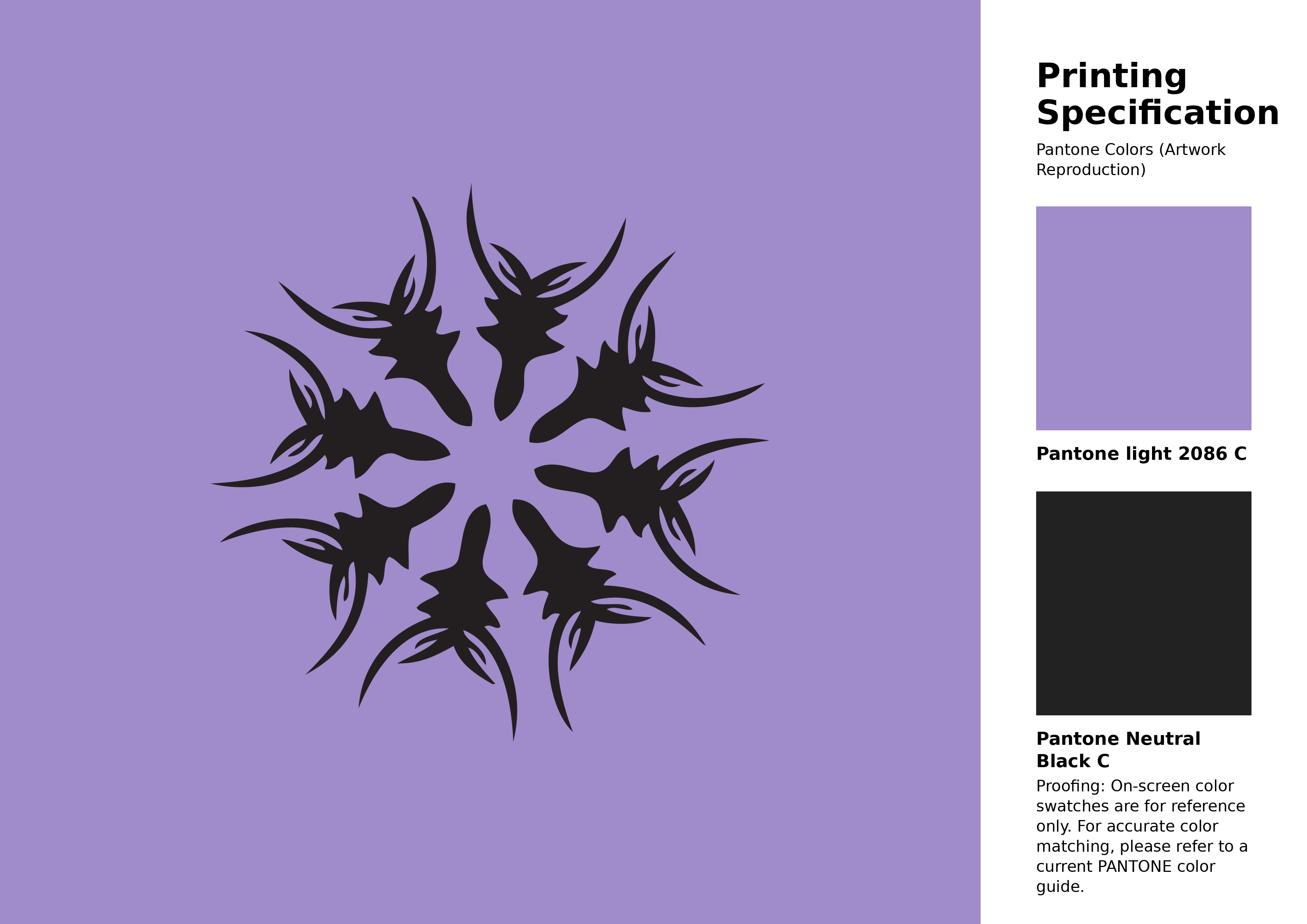 High-quality artwork and graphic illustration using Pantone 2086 C Color | Hex color Code #a08bcb. A fantastic creative resource for designers and artists. #artwork #illustration #graphicart #a08bcb