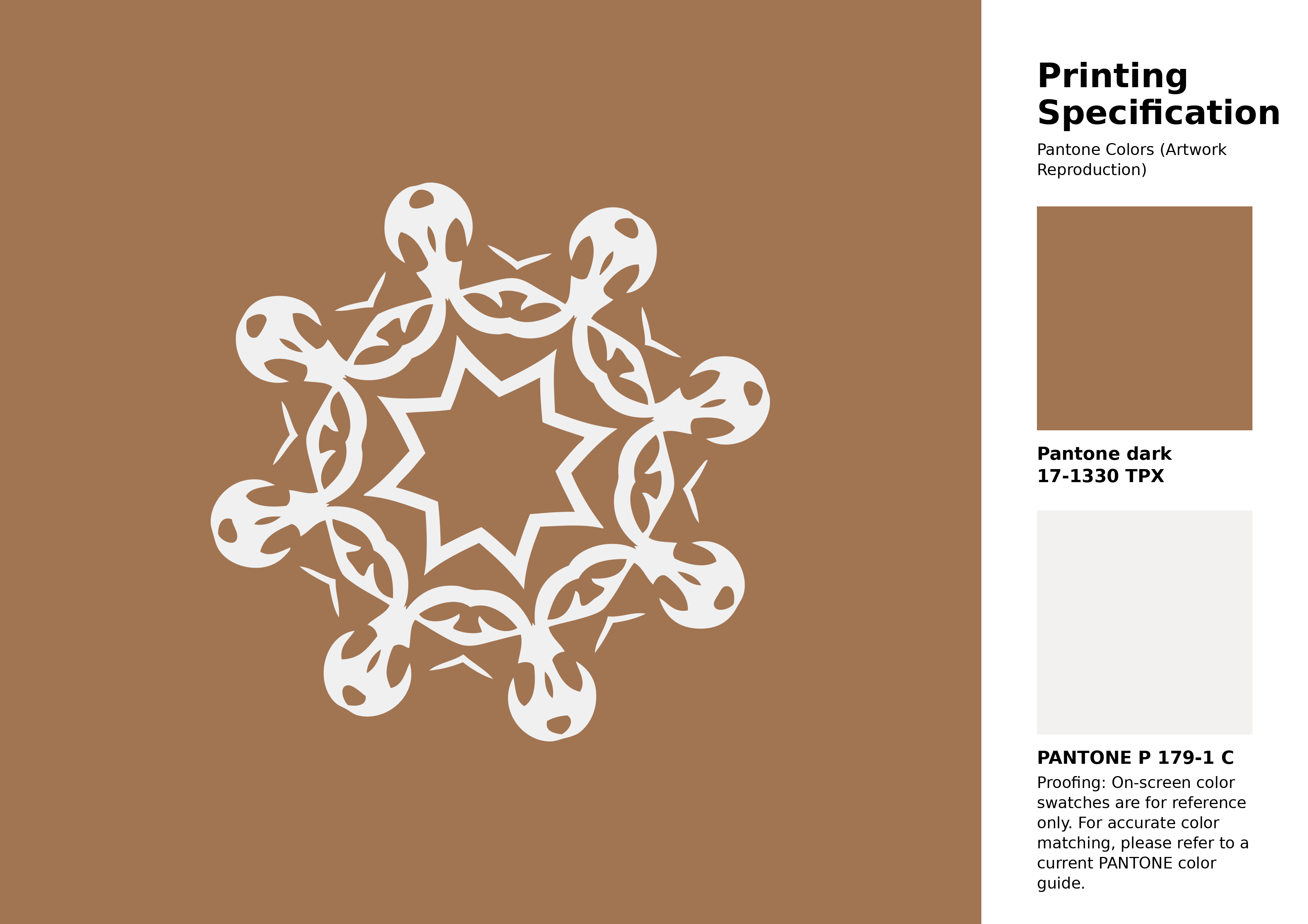 Hex Color #a17452 | Printing Match PANTONE 17-1330 TPX | Color