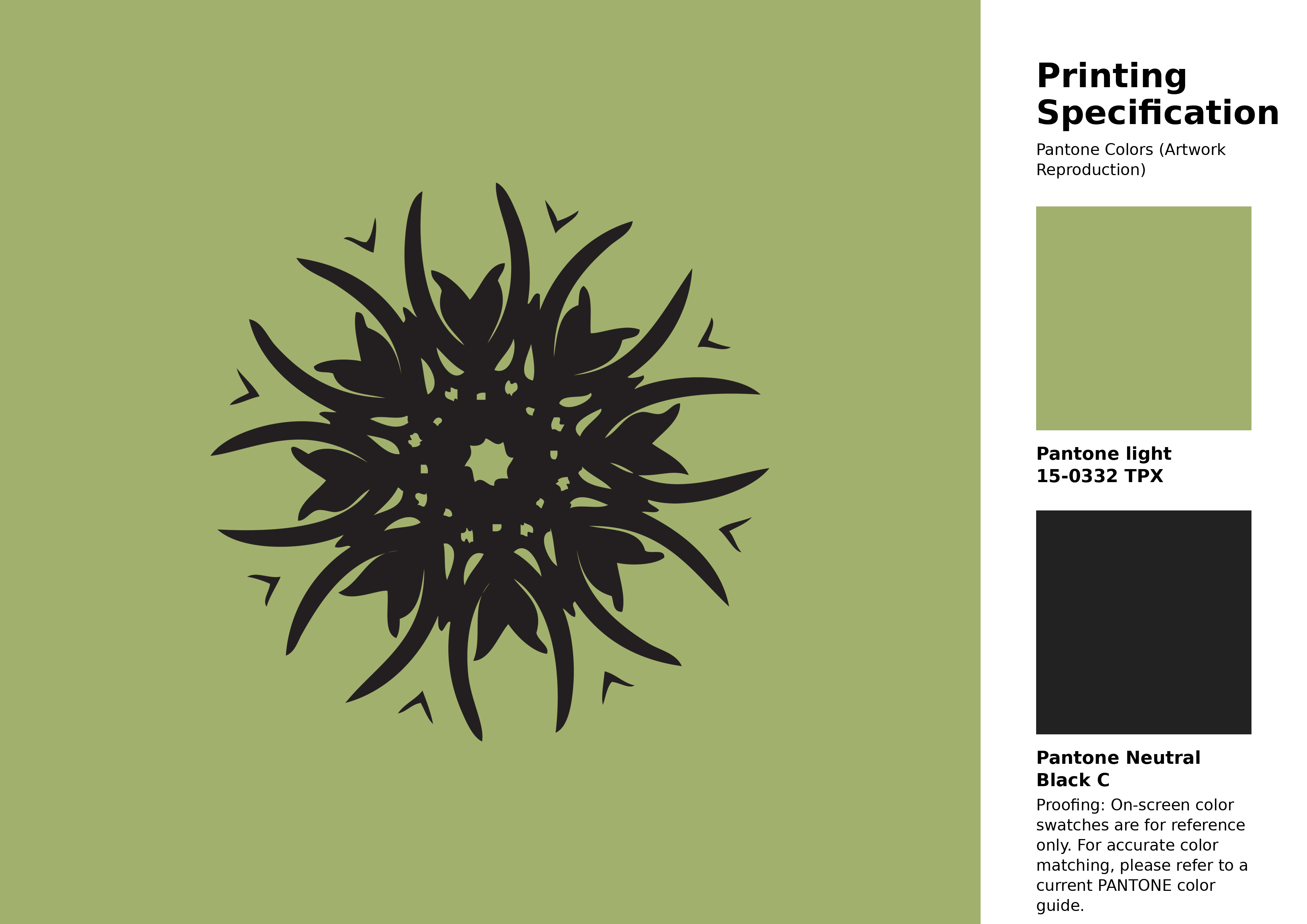 High-quality artwork and graphic illustration using Pantone 15-0332 Tpx Leaf Green Color | Hex color Code #a2b06d. A fantastic creative resource for designers and artists. #artwork #illustration #graphicart #a2b06d