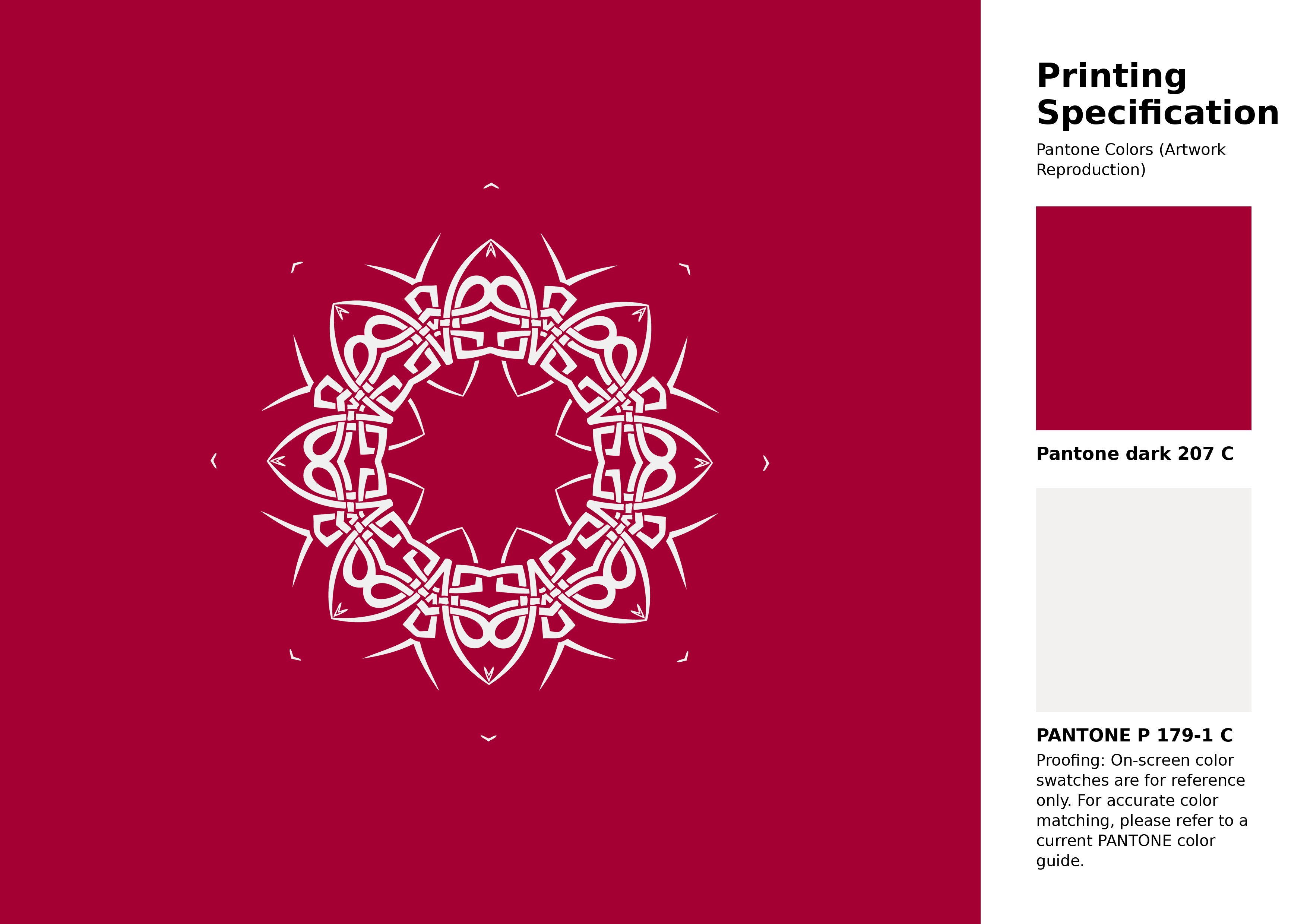 High-quality artwork and graphic illustration using Pantone 207 C Color | Hex color Code #a50034. A fantastic creative resource for designers and artists. #artwork #illustration #graphicart #a50034