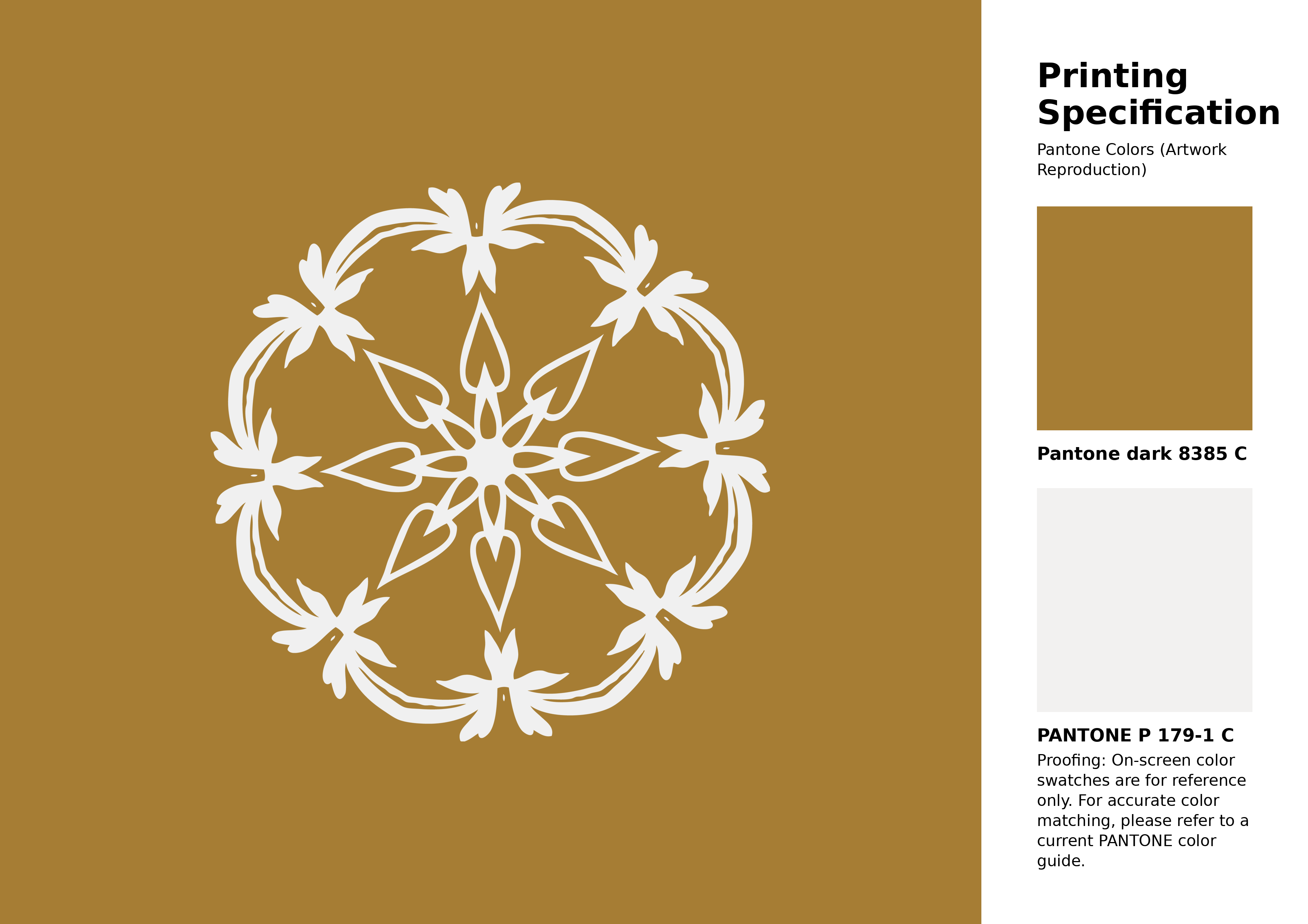 High-quality artwork and graphic illustration using Pantone 8385 C Color | Hex color Code #a67d34. A fantastic creative resource for designers and artists. #artwork #illustration #graphicart #a67d34
