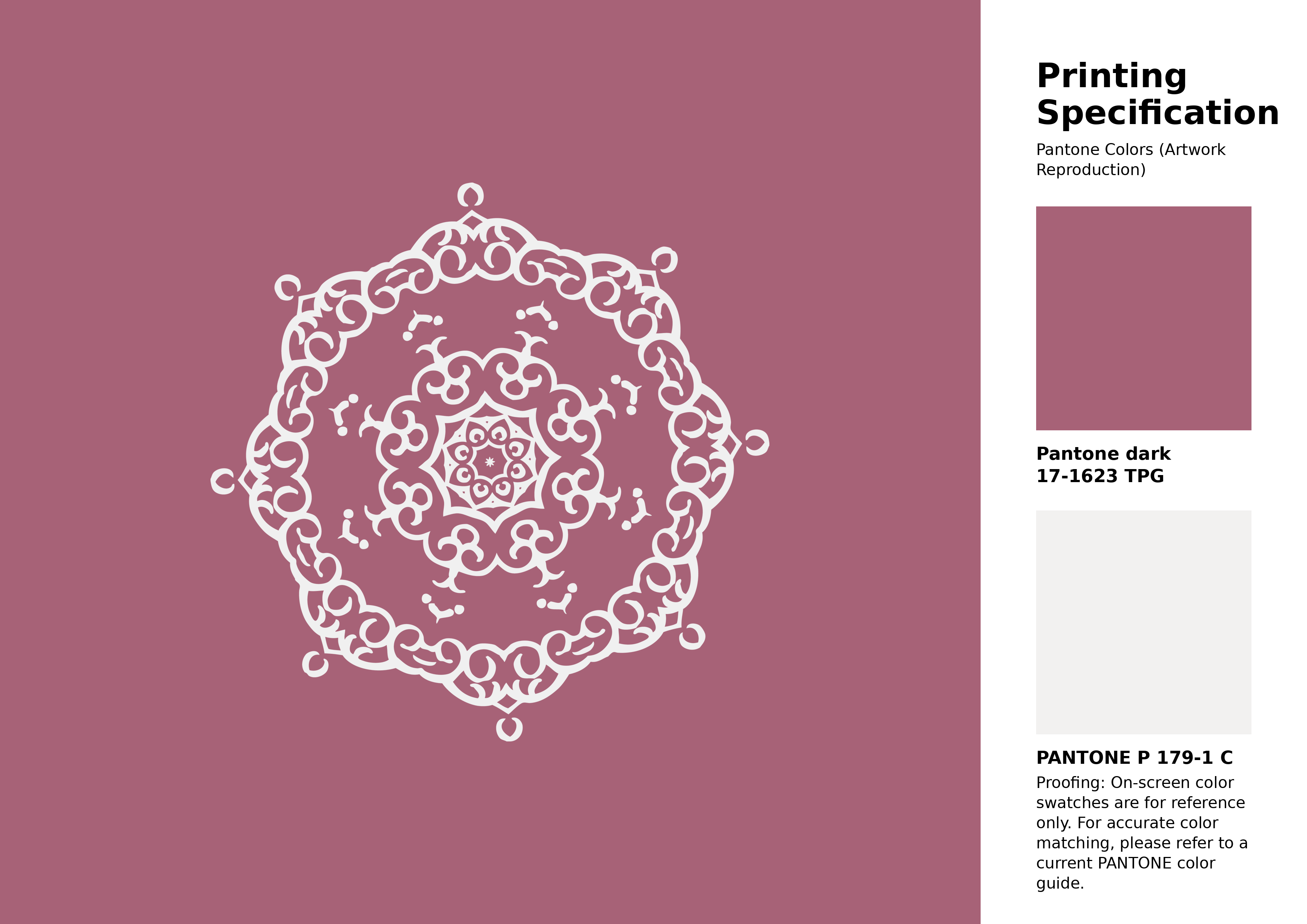 High-quality artwork and graphic illustration using Pantone 17-1623 Tpg Rose Wine Color | Hex color Code #a76277. A fantastic creative resource for designers and artists. #artwork #illustration #graphicart #a76277