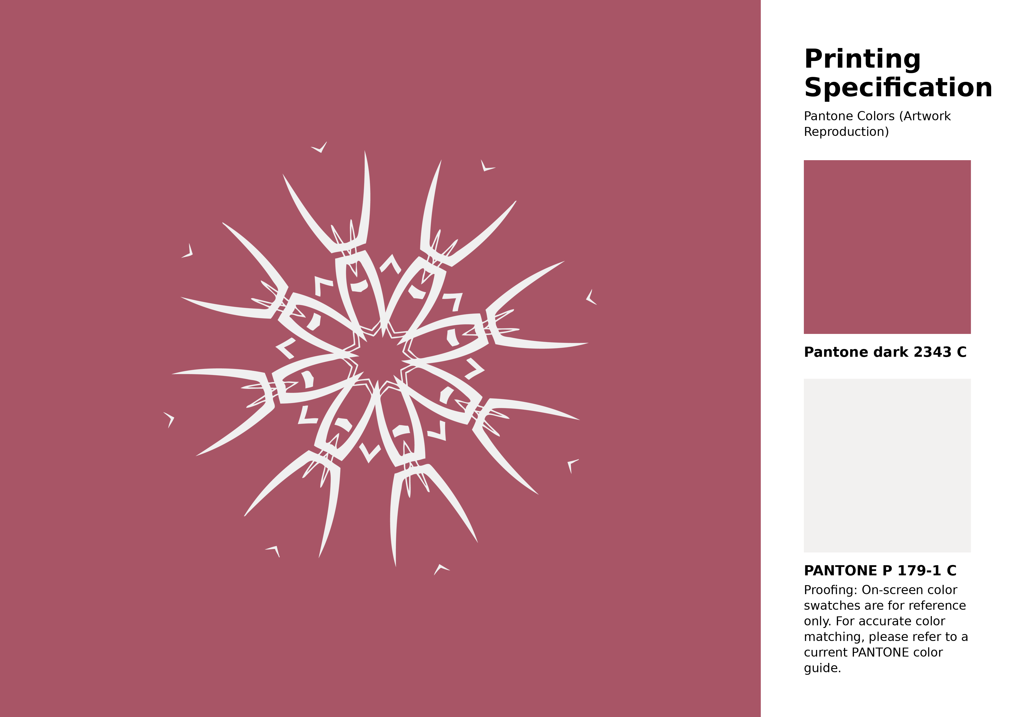 High-quality artwork and graphic illustration using Pantone 2343 C Color | Hex color Code #a85566. A fantastic creative resource for designers and artists. #artwork #illustration #graphicart #a85566