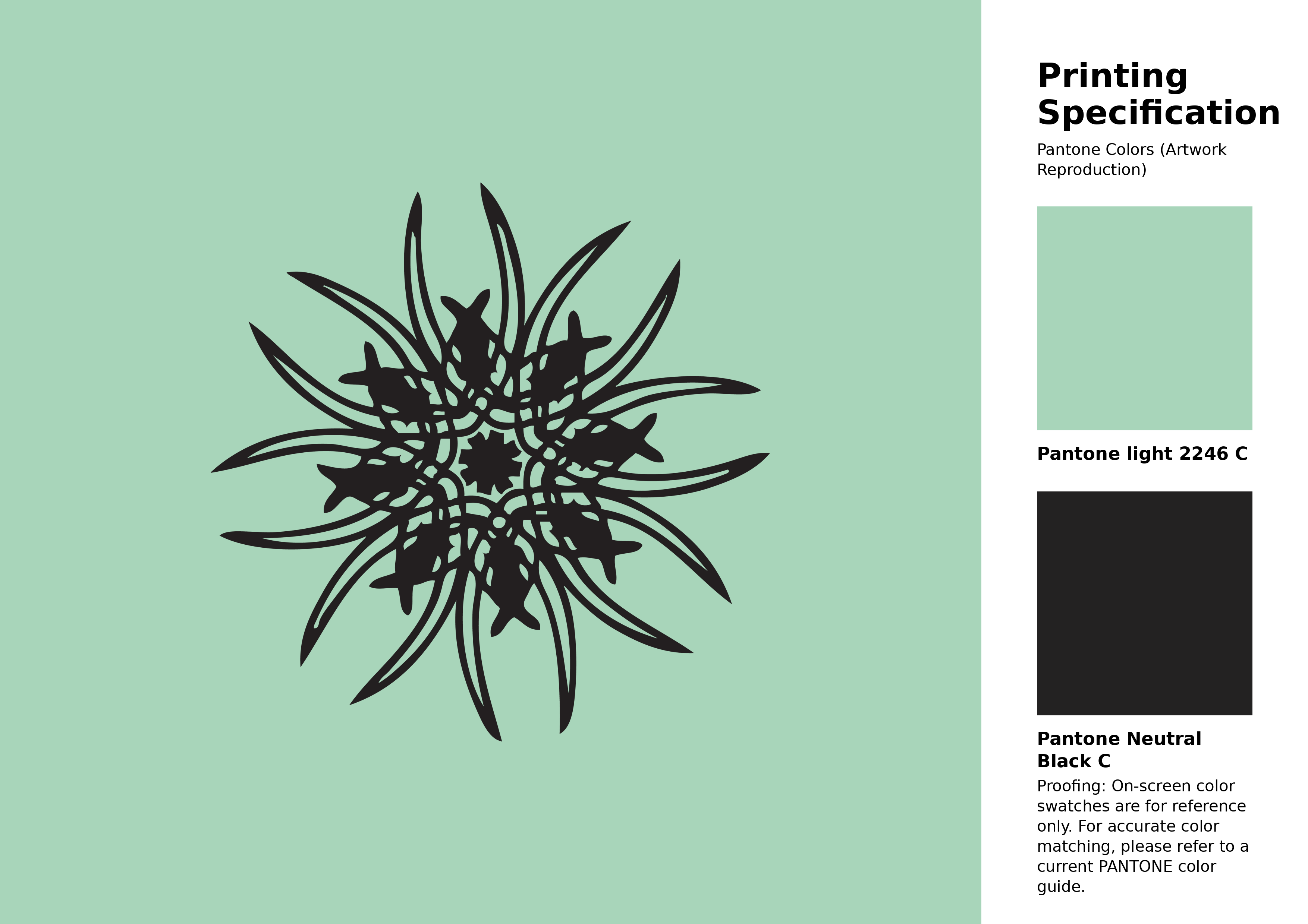 Hex Color #A8D5BA — Pantone 2246 C Match, RGB, CMYK | iColorPalette