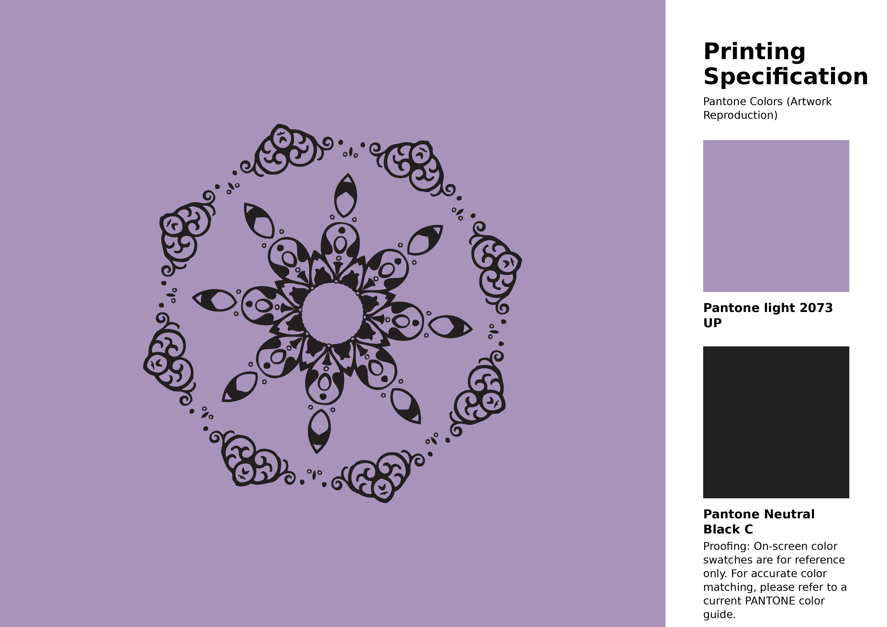 High-quality artwork and graphic illustration using Pantone 2073 UP Color | Hex color Code #a993bb. A fantastic creative resource for designers and artists. #artwork #illustration #graphicart #a993bb