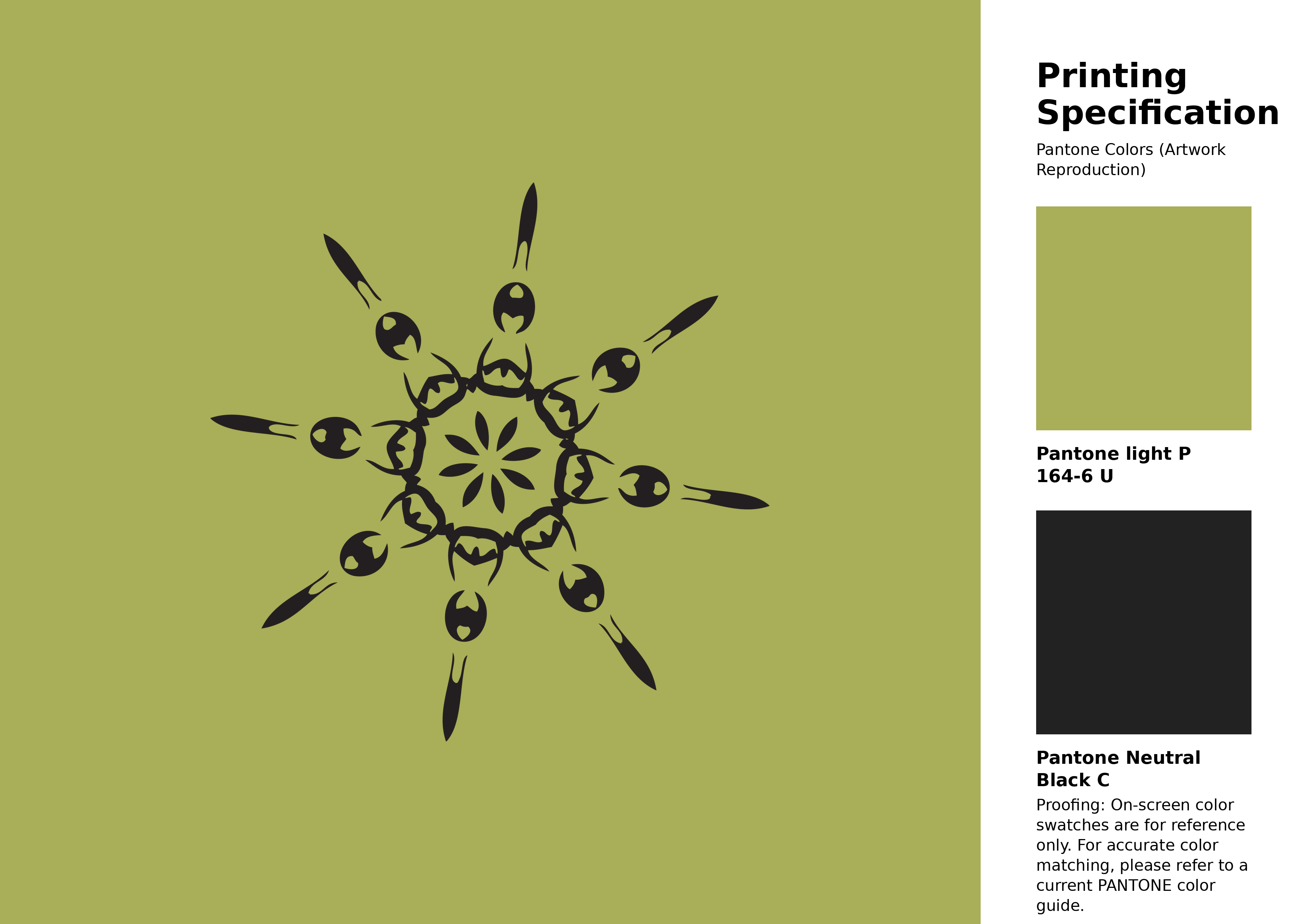 High-quality artwork and graphic illustration using Pantone P 164-6 U Color | Hex color Code #a9ae58. A fantastic creative resource for designers and artists. #artwork #illustration #graphicart #a9ae58