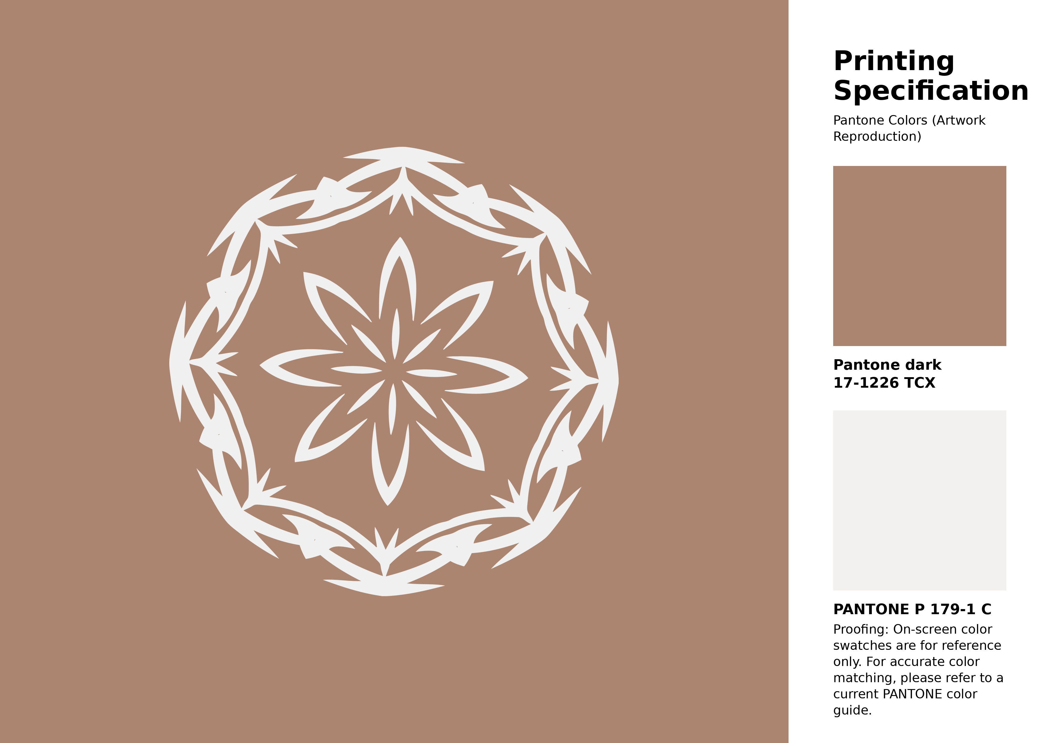 High-quality artwork and graphic illustration using Pantone 17-1226 Tcx Tawny Brown Color | Hex color Code #ab856f. A fantastic creative resource for designers and artists. #artwork #illustration #graphicart #ab856f