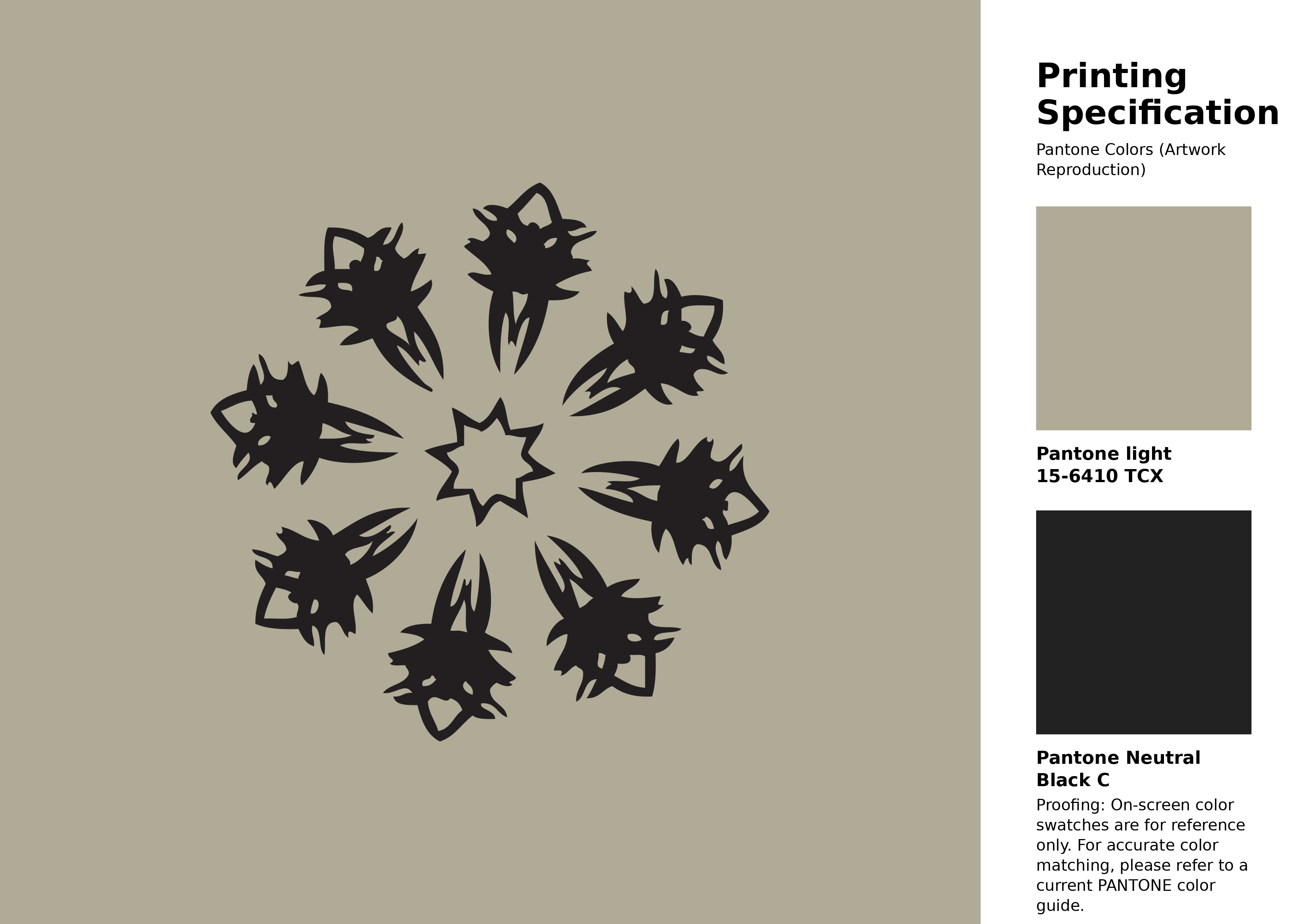 High-quality artwork and graphic illustration using Pantone 15-6410 Tcx Moss Gray Color | Hex color Code #afab97. A fantastic creative resource for designers and artists. #artwork #illustration #graphicart #afab97