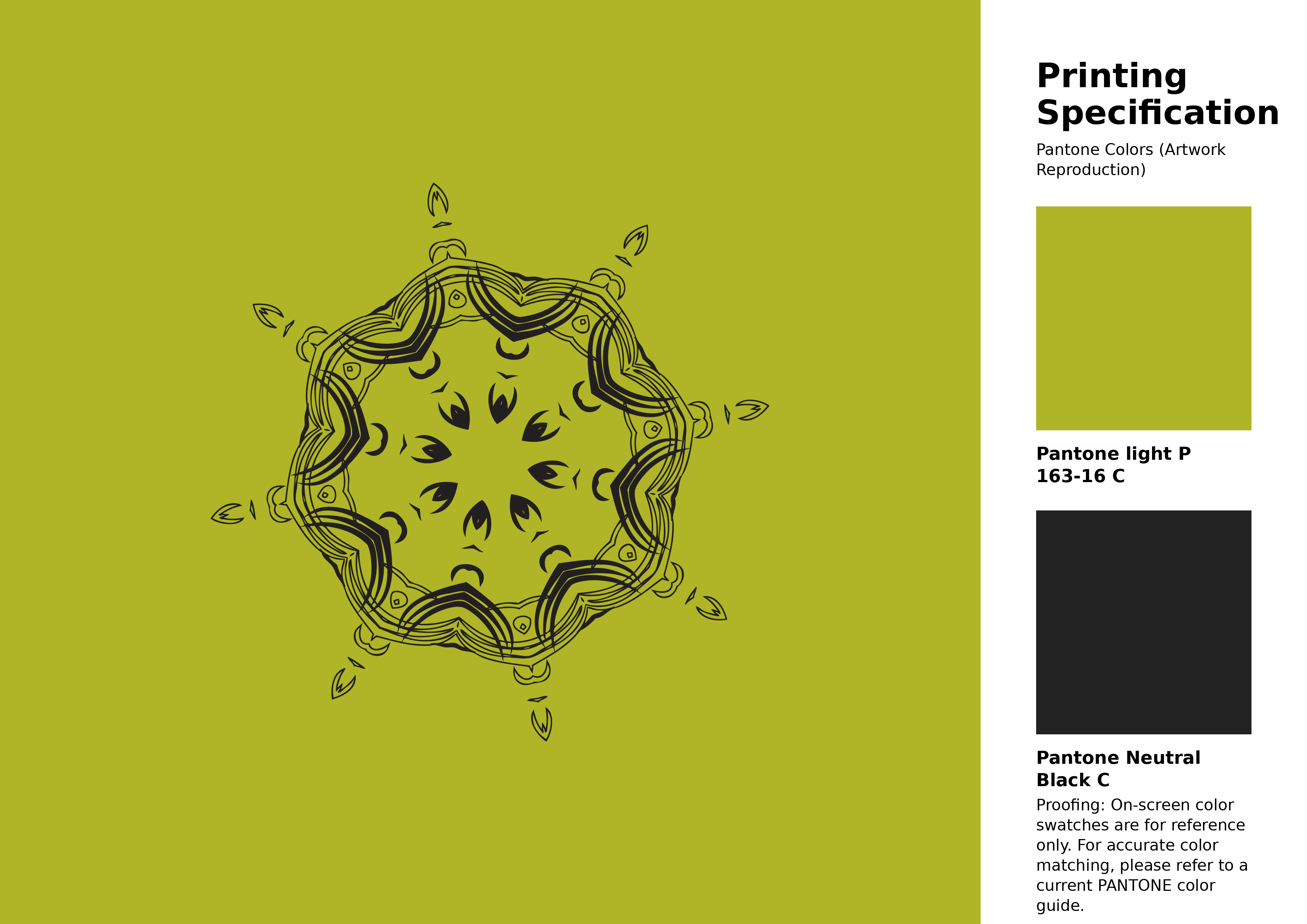 High-quality artwork and graphic illustration using Pantone P 163-16 C Color | Hex color Code #afb526. A fantastic creative resource for designers and artists. #artwork #illustration #graphicart #afb526