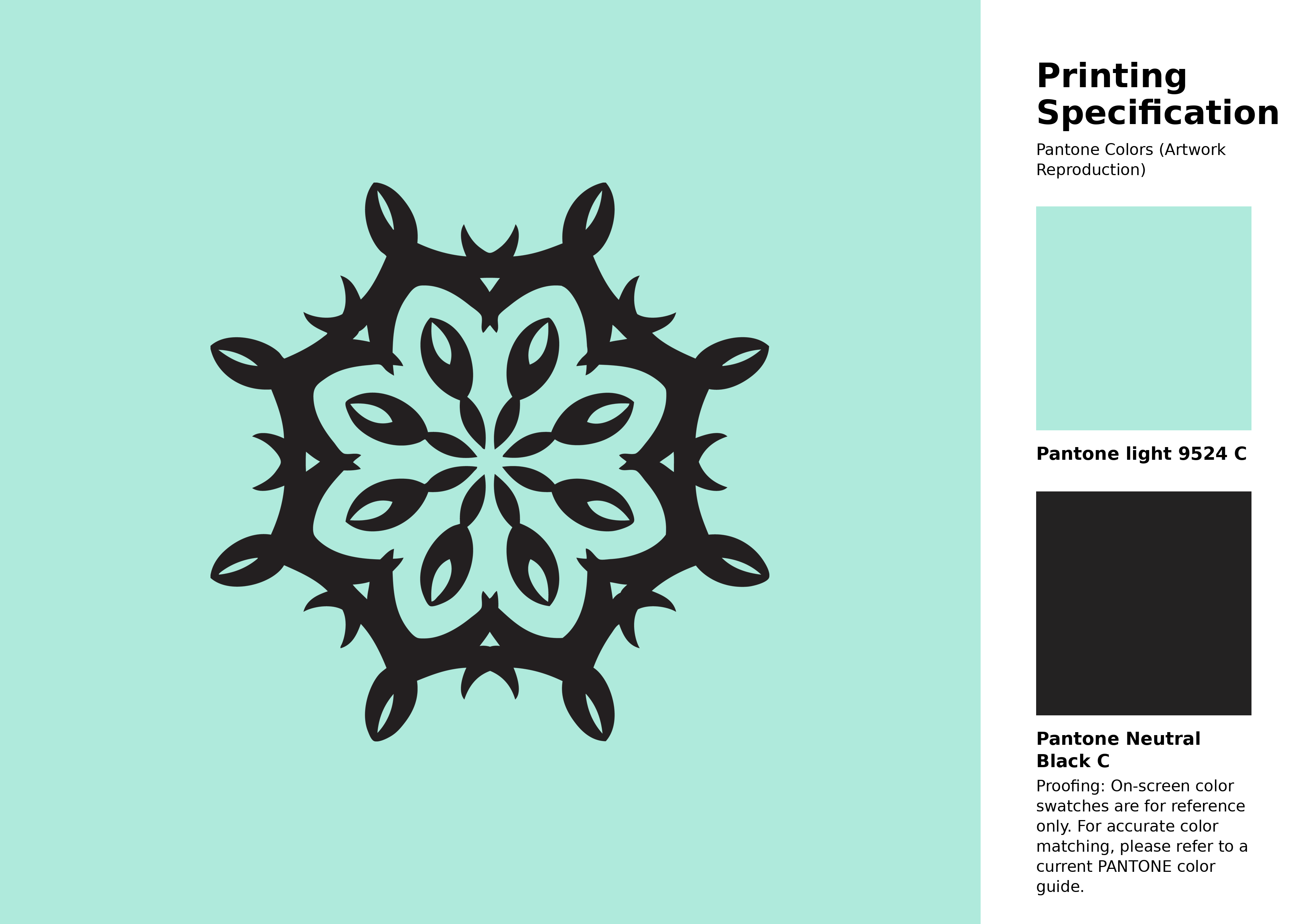 High-quality artwork and graphic illustration using Pantone 9524 C Color | Hex color Code #afeadc. A fantastic creative resource for designers and artists. #artwork #illustration #graphicart #afeadc