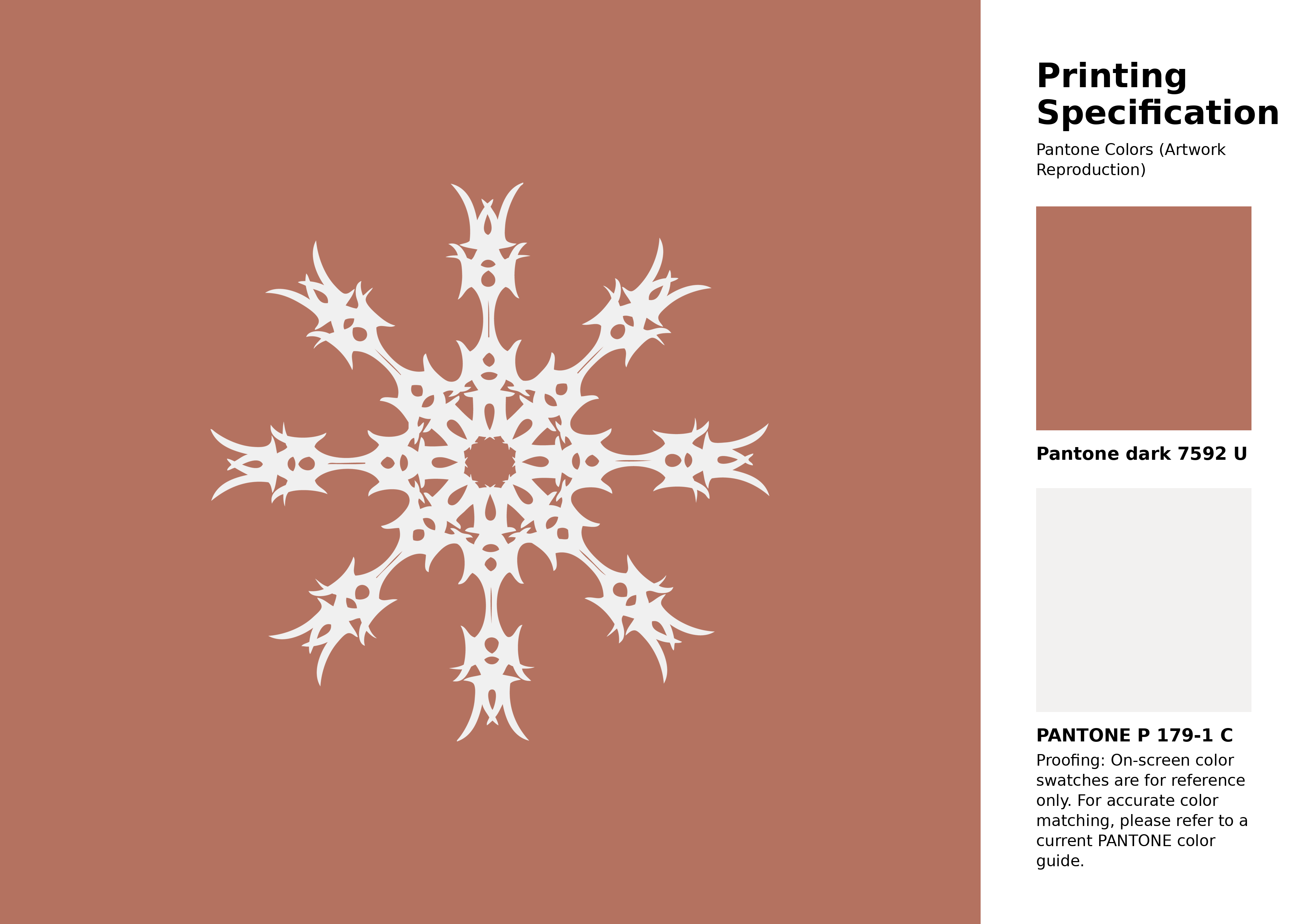 High-quality artwork and graphic illustration using Pantone 7592 U Color | Hex color Code #b47260. A fantastic creative resource for designers and artists. #artwork #illustration #graphicart #b47260