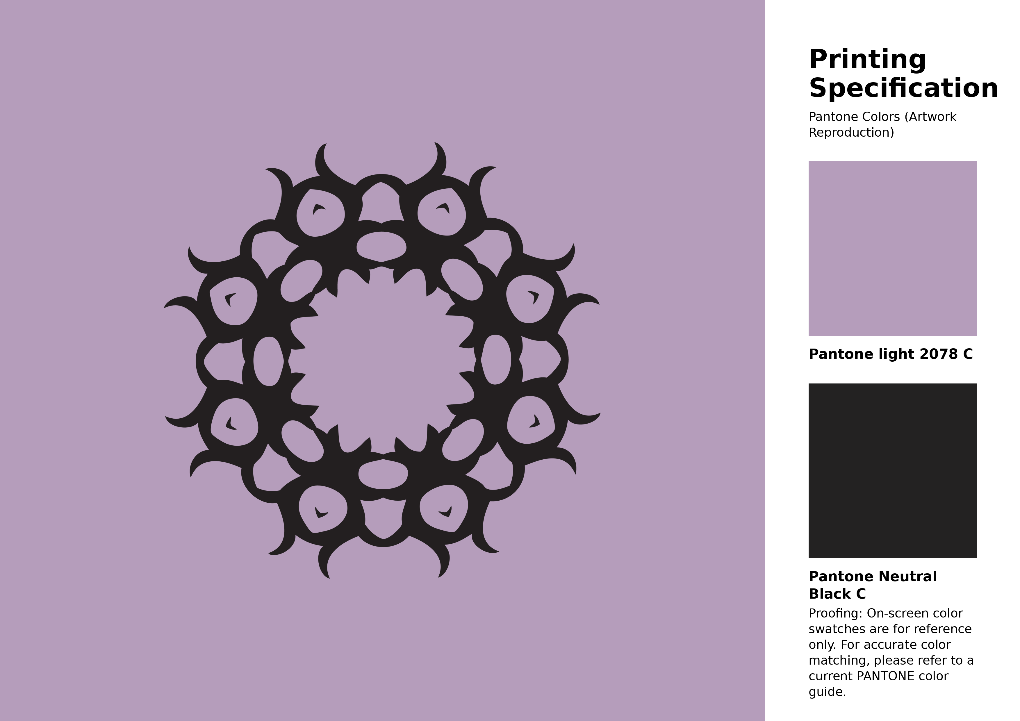 High-quality artwork and graphic illustration using Pantone 2078 C Color | Hex color Code #b59dbb. A fantastic creative resource for designers and artists. #artwork #illustration #graphicart #b59dbb