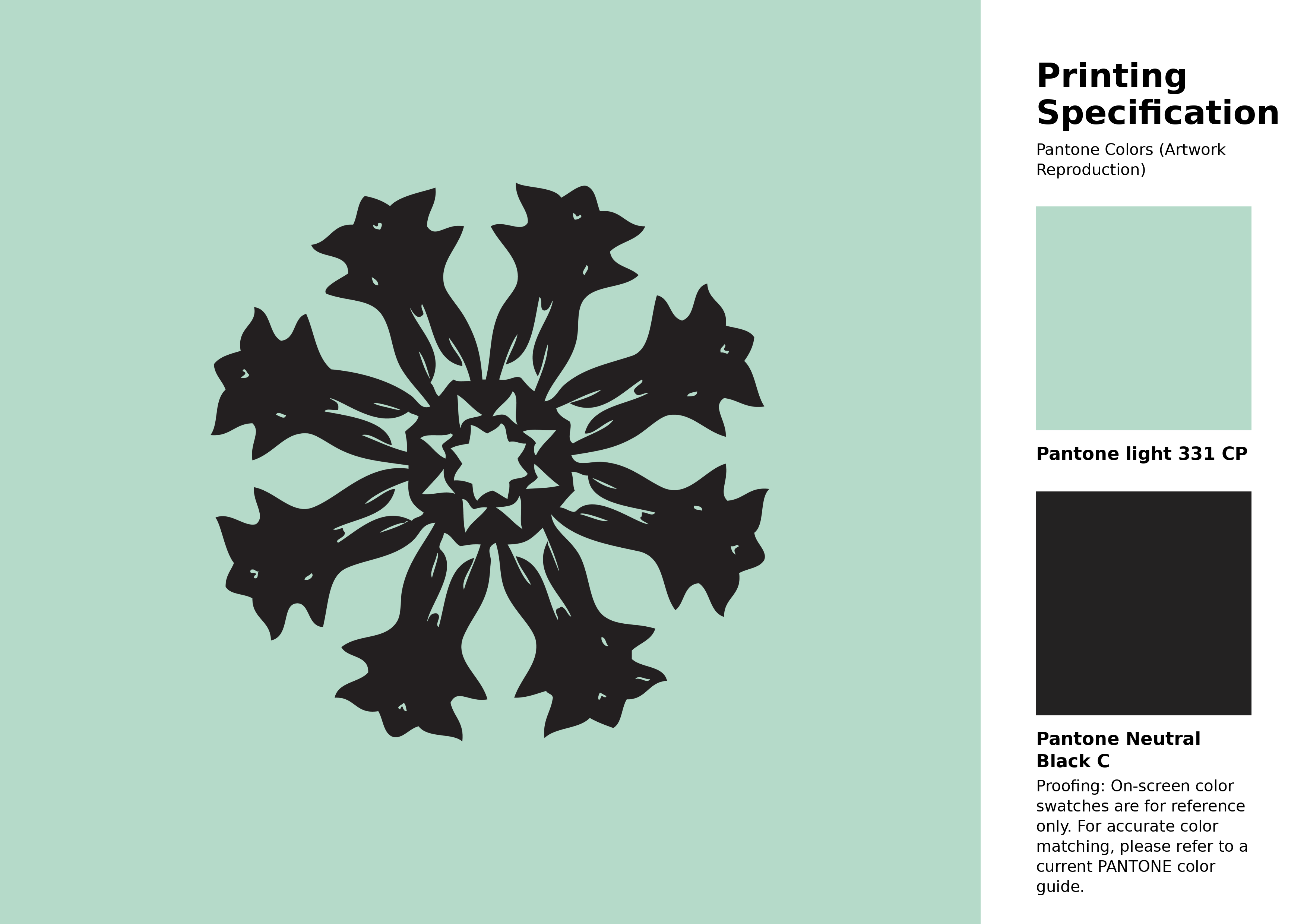 Pms 331 Hex Color #b5dac9 information | Hsl | Rgb | Pantone