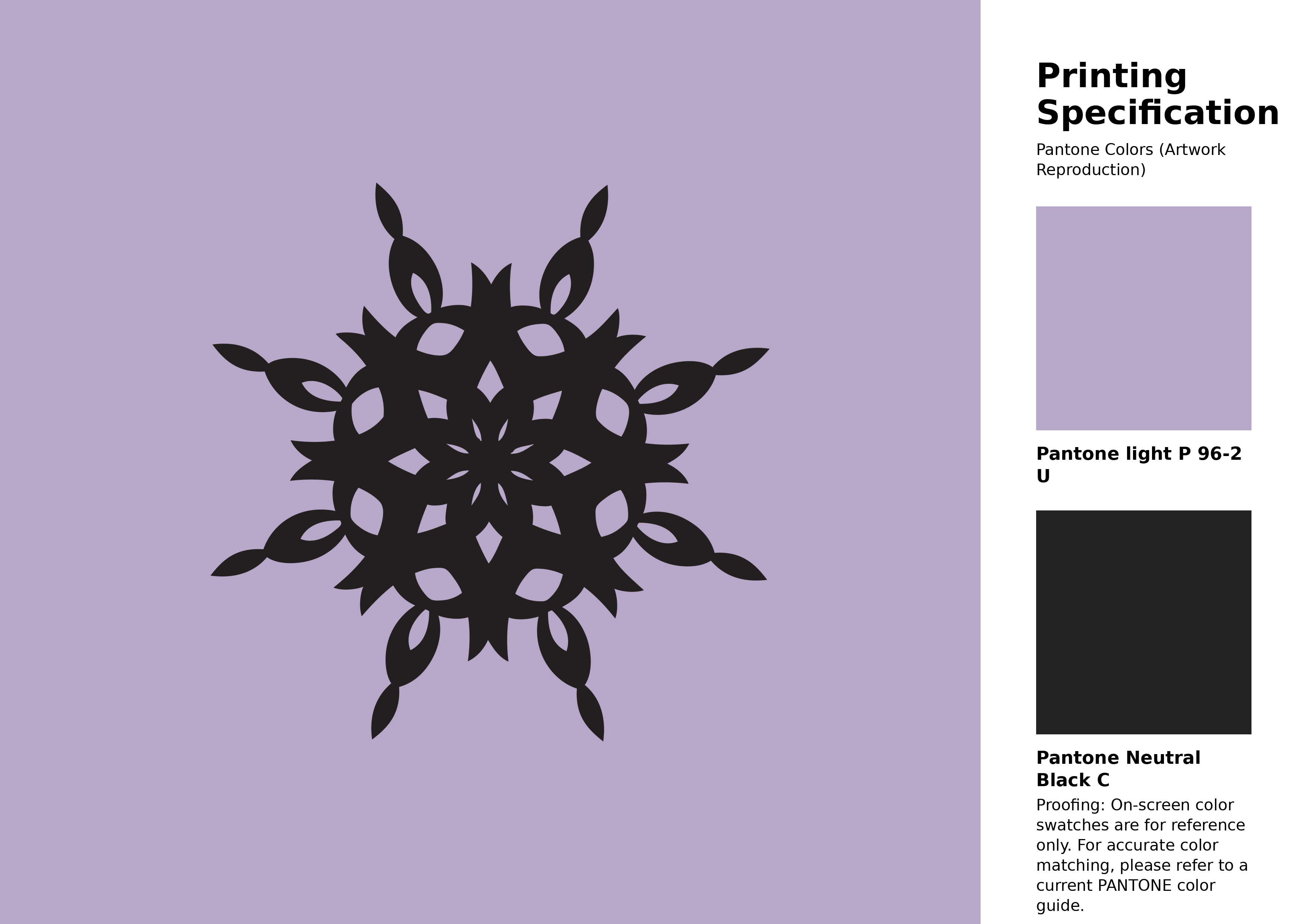 High-quality artwork and graphic illustration using Pantone P 96-2 U Color | Hex color Code #b7a7c8. A fantastic creative resource for designers and artists. #artwork #illustration #graphicart #b7a7c8