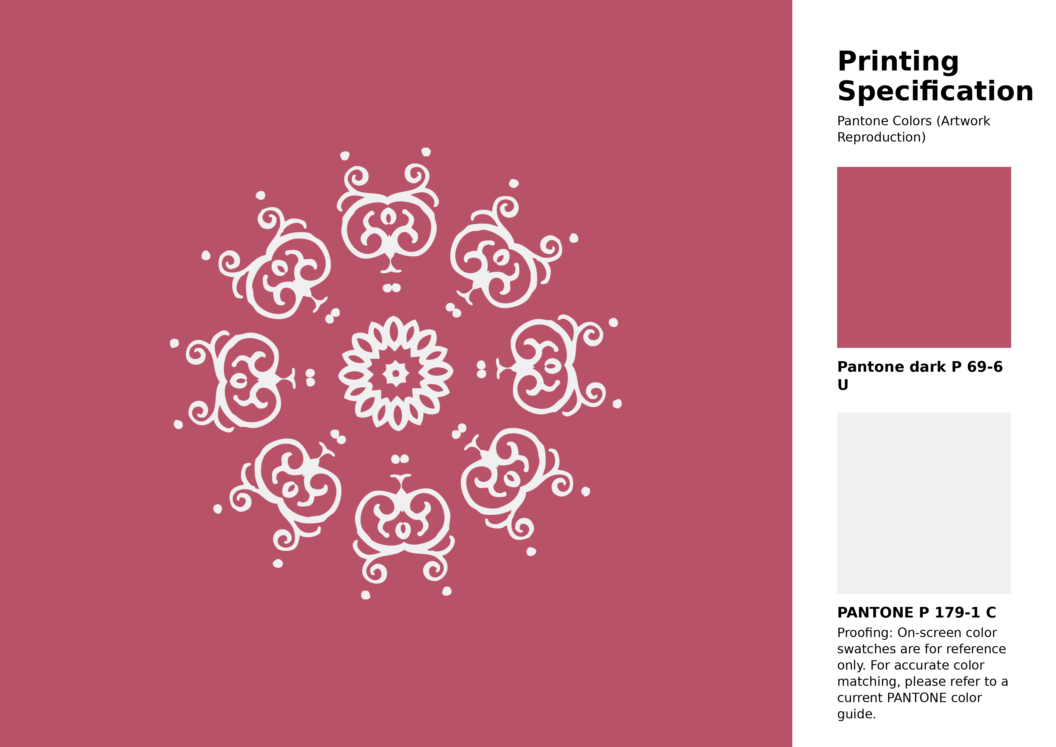High-quality artwork and graphic illustration using Pantone P 69-6 U Color | Hex color Code #b85268. A fantastic creative resource for designers and artists. #artwork #illustration #graphicart #b85268
