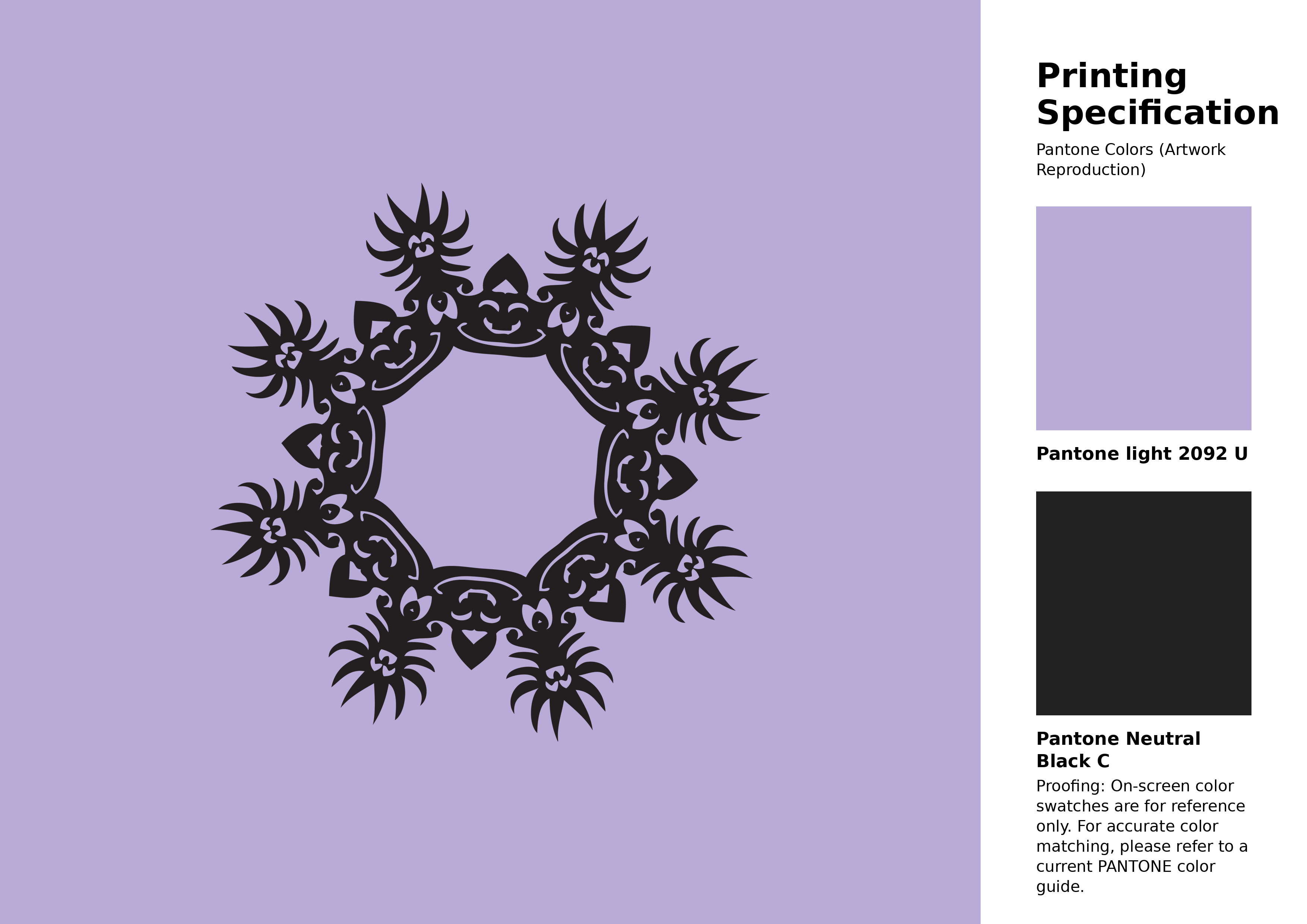 High-quality artwork and graphic illustration using Pantone 2092 U Color | Hex color Code #b8abd8. A fantastic creative resource for designers and artists. #artwork #illustration #graphicart #b8abd8