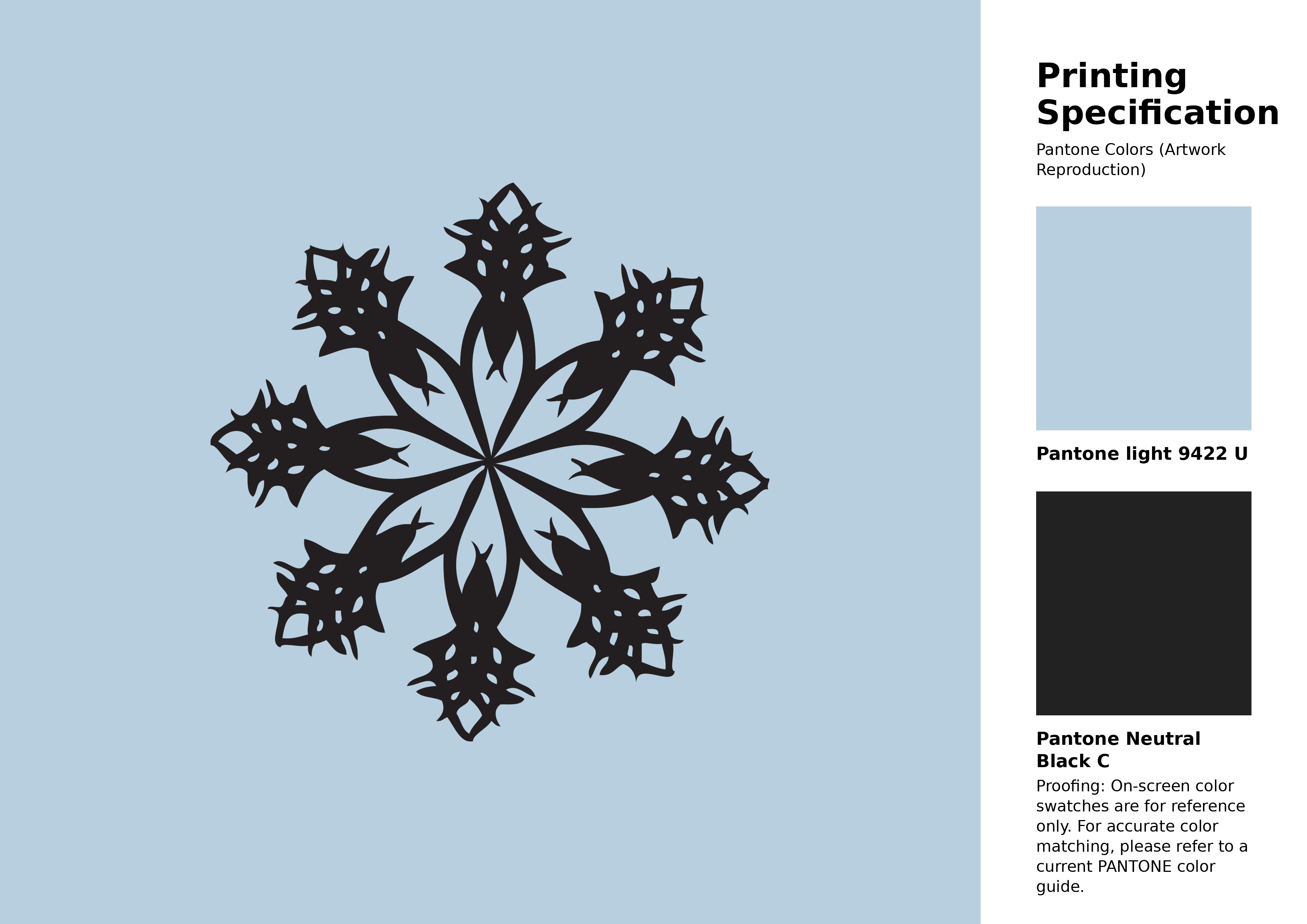 High-quality artwork and graphic illustration using Pantone 9422 U Color | Hex color Code #b8cfdf. A fantastic creative resource for designers and artists. #artwork #illustration #graphicart #b8cfdf