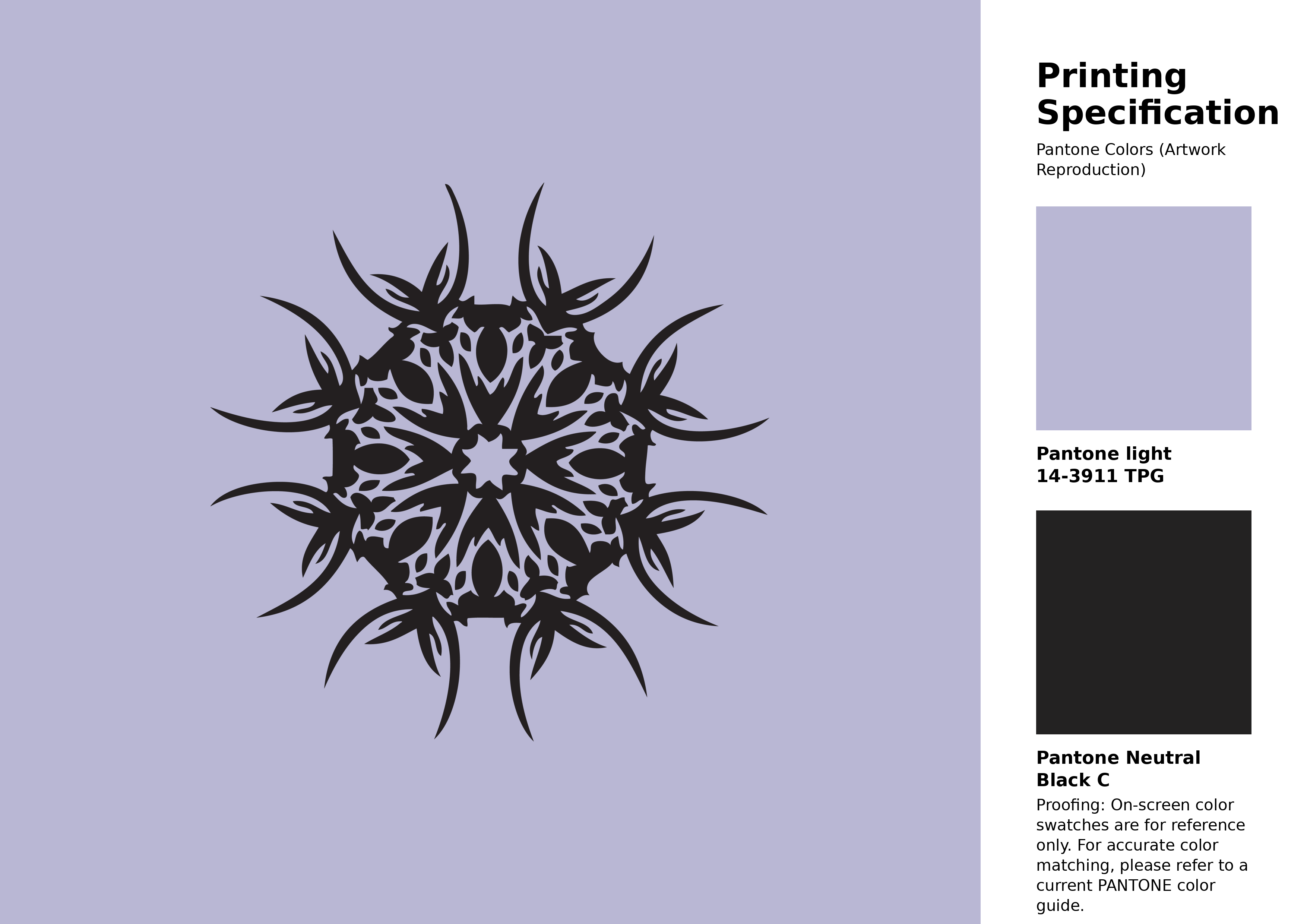 High-quality artwork and graphic illustration using Pantone 14-3911 Tpg Purple Heather Color | Hex color Code #b9b7d4. A fantastic creative resource for designers and artists. #artwork #illustration #graphicart #b9b7d4