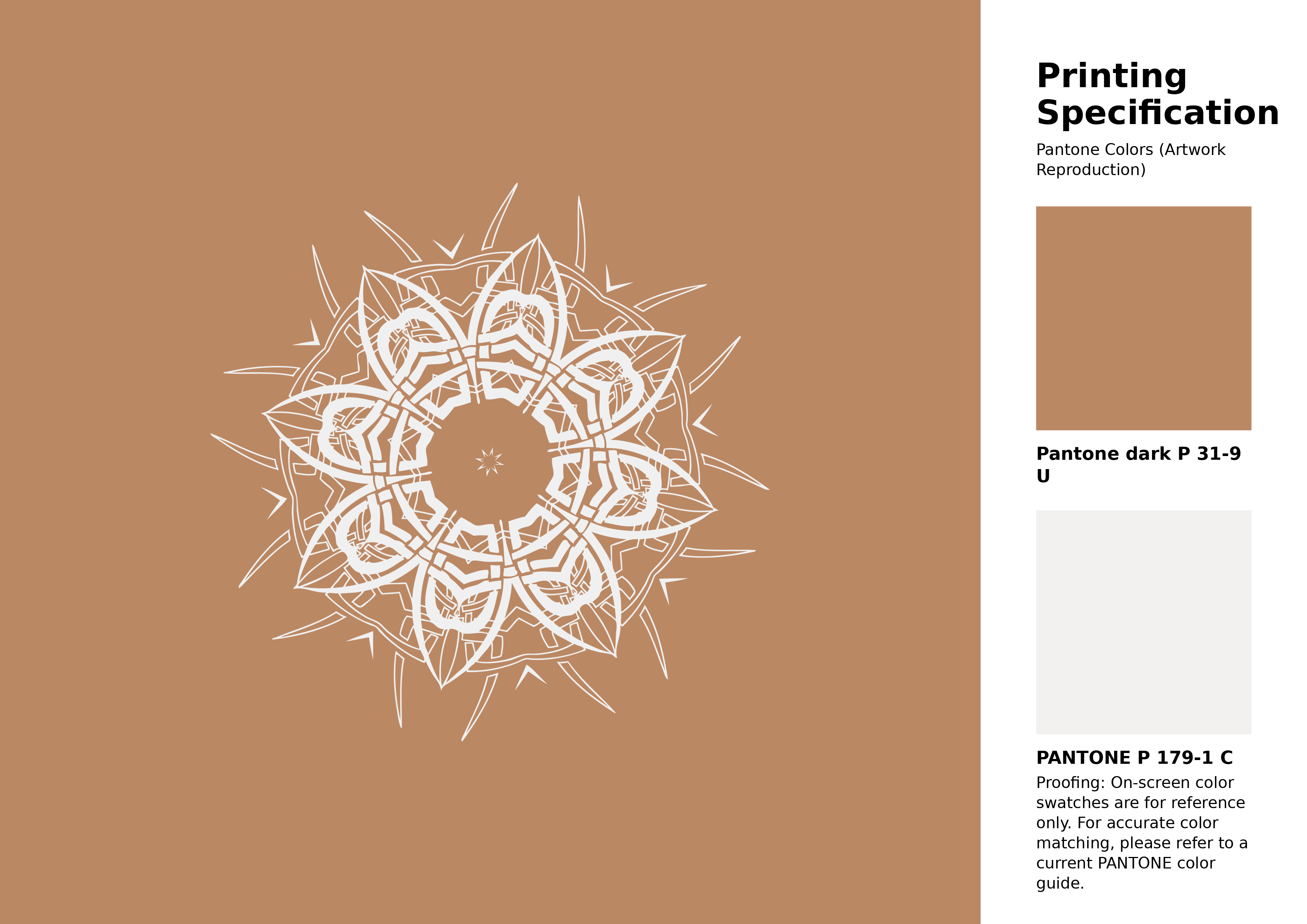 High-quality artwork and graphic illustration using Pantone P 31-9 U Color | Hex color Code #bb8864. A fantastic creative resource for designers and artists. #artwork #illustration #graphicart #bb8864