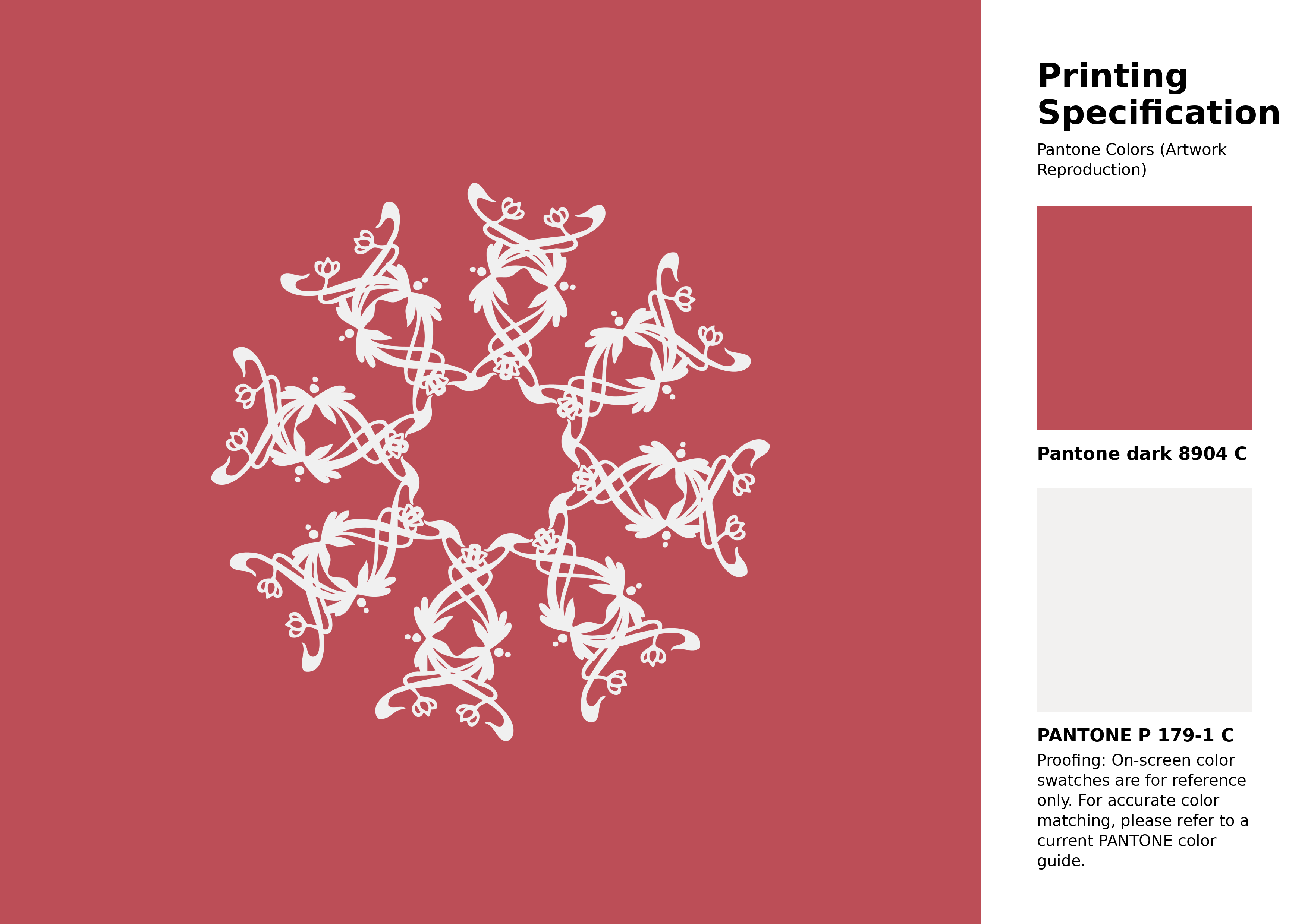 High-quality artwork and graphic illustration using Pantone 8904 C Color | Hex color Code #bc4e57. A fantastic creative resource for designers and artists. #artwork #illustration #graphicart #bc4e57
