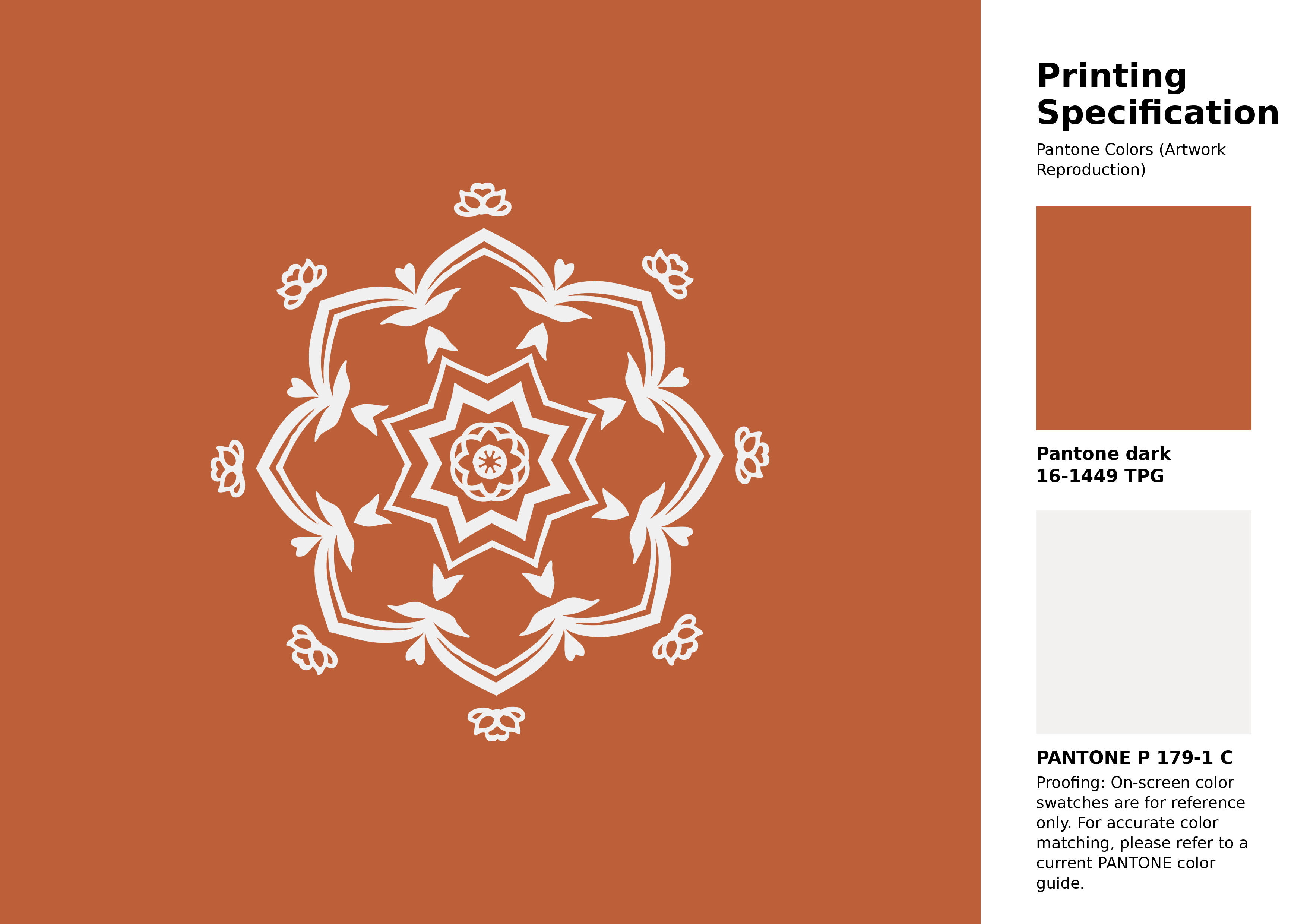 High-quality artwork and graphic illustration using Pantone 16-1449 Tpg Gold Flame Color | Hex color Code #bc603a. A fantastic creative resource for designers and artists. #artwork #illustration #graphicart #bc603a