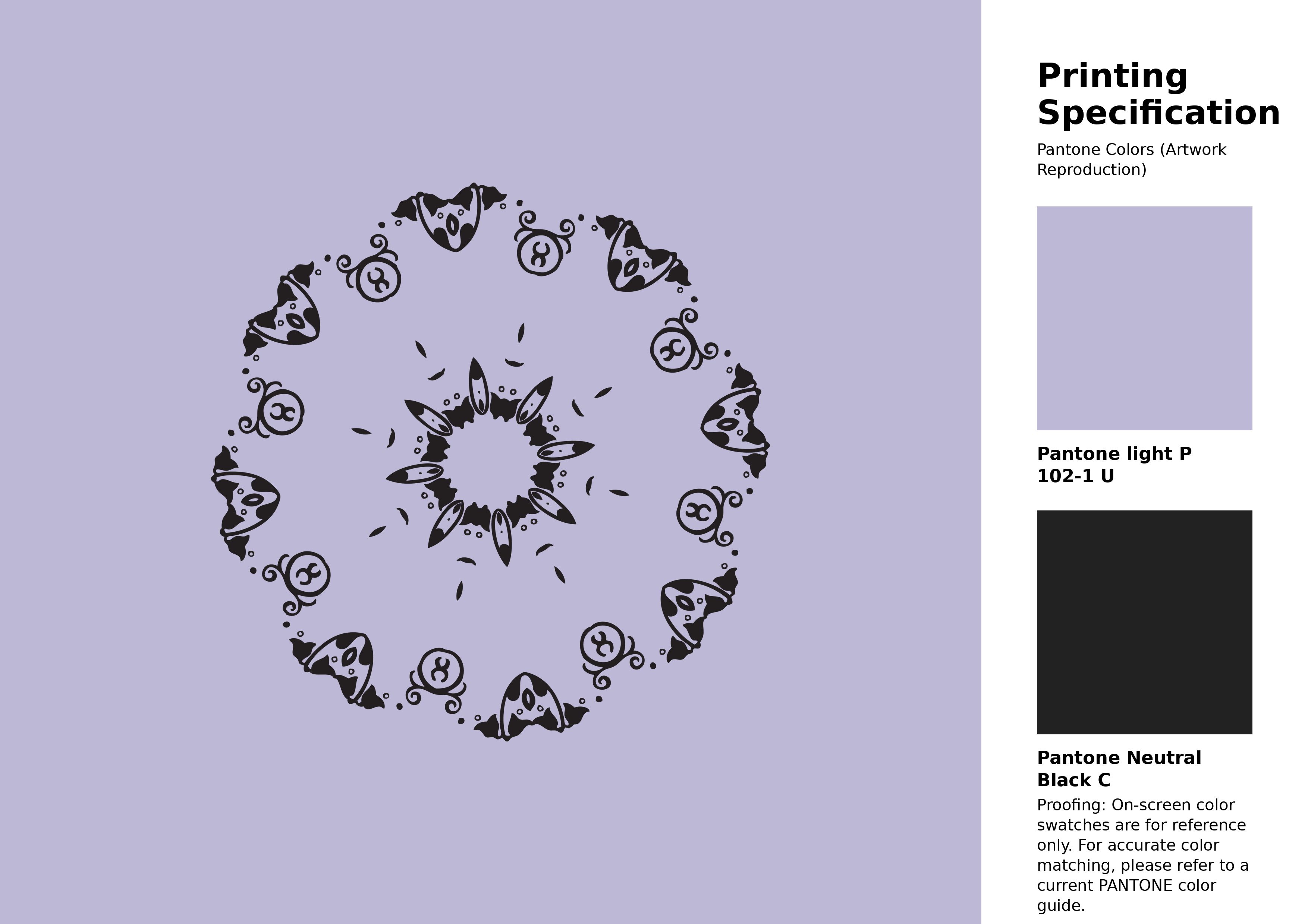 High-quality artwork and graphic illustration using Pantone P 102-1 U Color | Hex color Code #bcb8d5. A fantastic creative resource for designers and artists. #artwork #illustration #graphicart #bcb8d5
