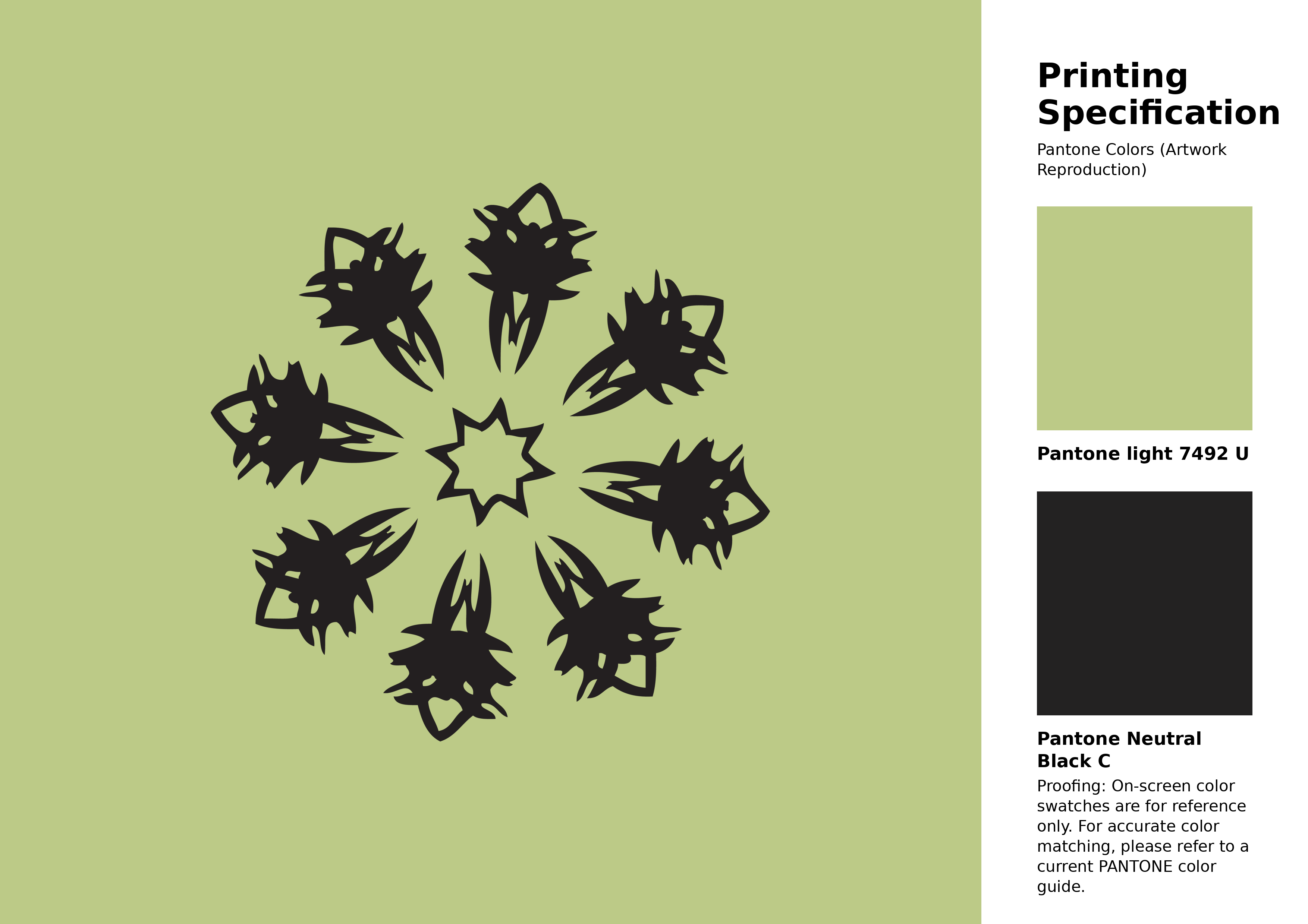 High-quality artwork and graphic illustration using Pantone 7492 U Color | Hex color Code #bcca87. A fantastic creative resource for designers and artists. #artwork #illustration #graphicart #bcca87