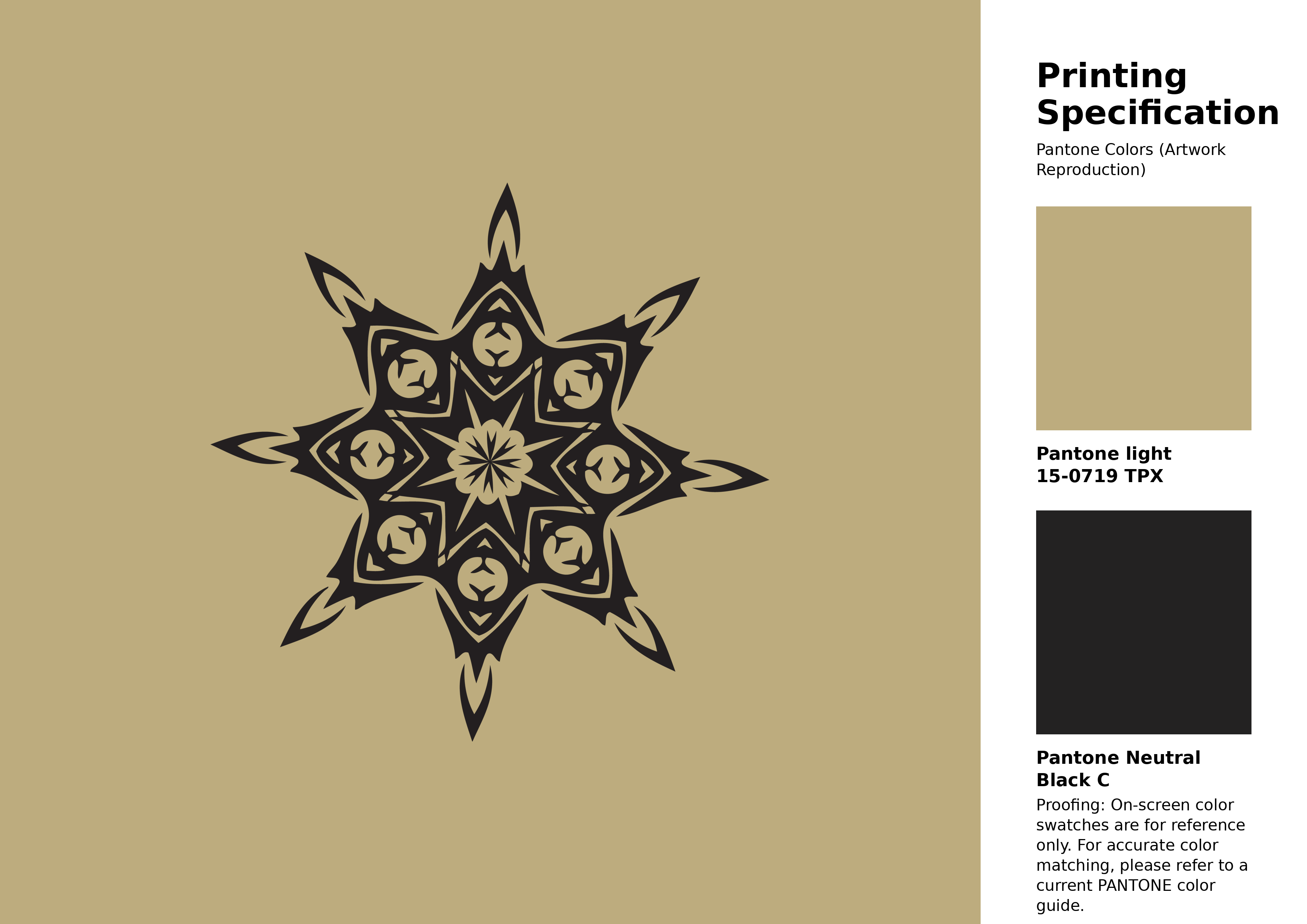 High-quality artwork and graphic illustration using Pantone 15-0719 Tpx Silver Fern Color | Hex color Code #bdac7e. A fantastic creative resource for designers and artists. #artwork #illustration #graphicart #bdac7e