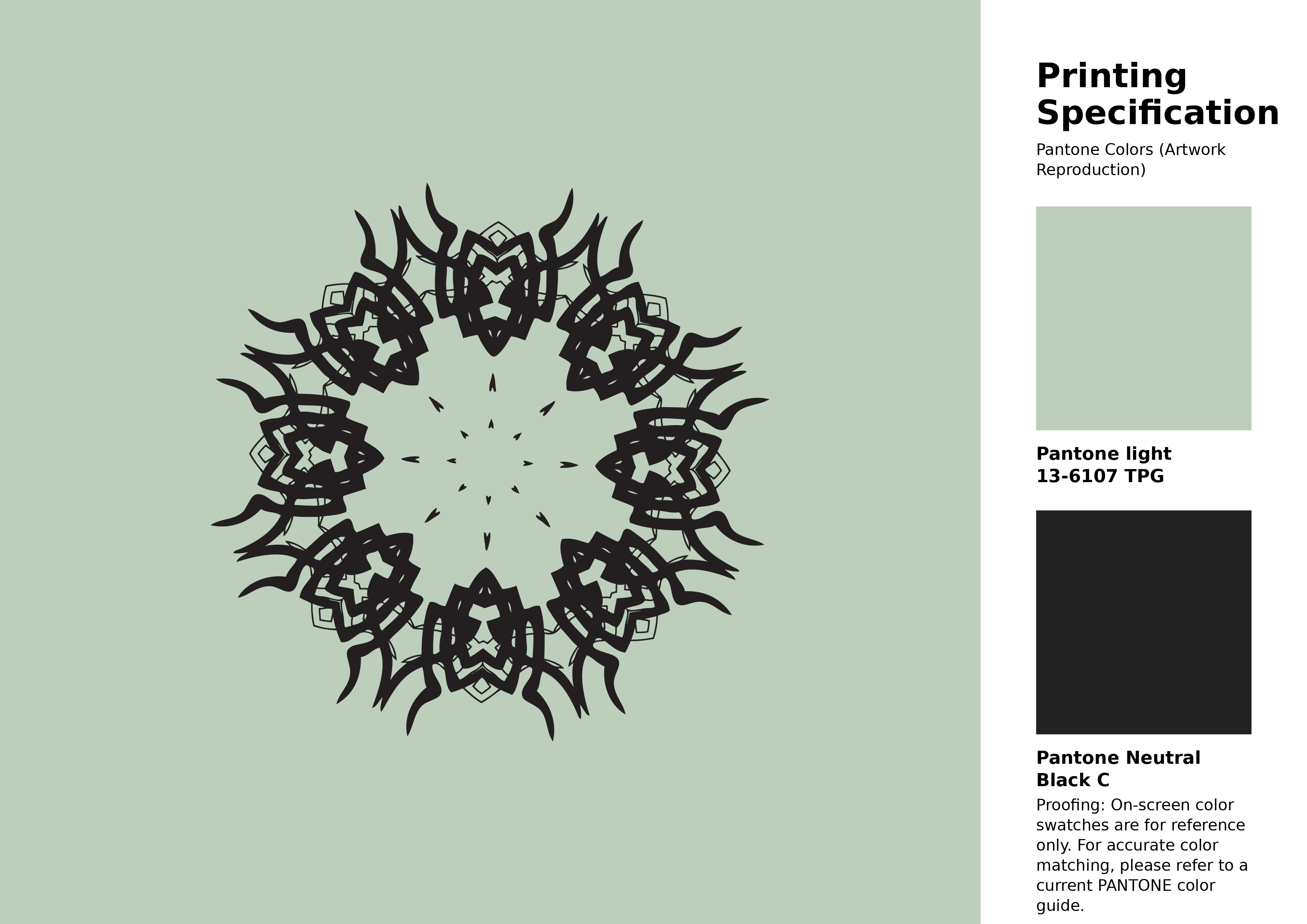 High-quality artwork and graphic illustration using Pantone 13-6107 Tpg Green Lily Color | Hex color Code #bdcebd. A fantastic creative resource for designers and artists. #artwork #illustration #graphicart #bdcebd