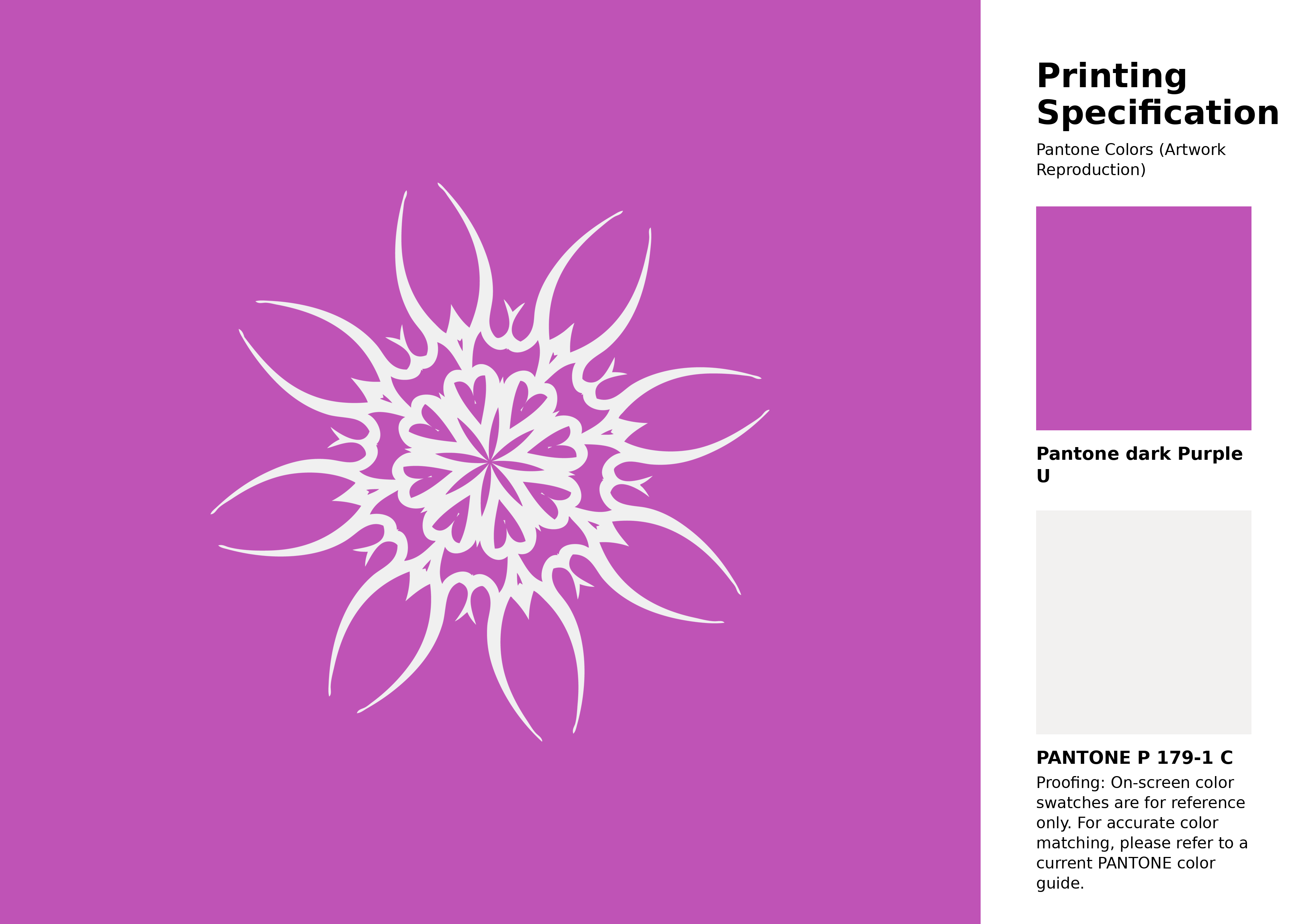 High-quality artwork and graphic illustration using Pantone Purple U Color | Hex color Code #bf53b6. A fantastic creative resource for designers and artists. #artwork #illustration #graphicart #bf53b6