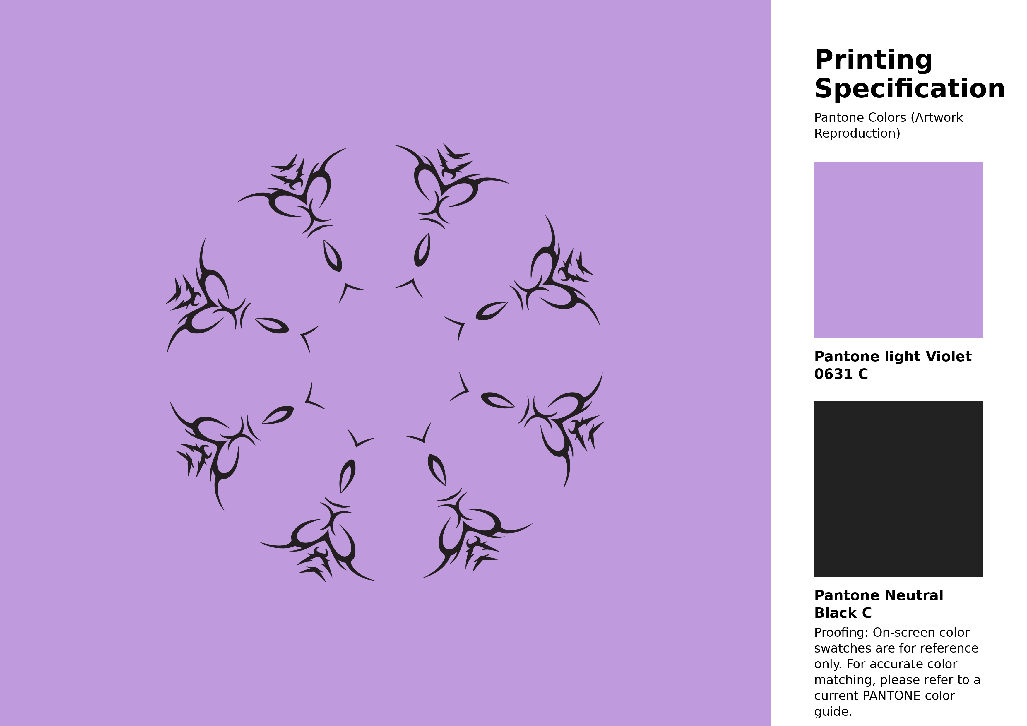 High-quality artwork and graphic illustration using Pantone Violet 0631 C Color | Hex color Code #bf9bde. A fantastic creative resource for designers and artists. #artwork #illustration #graphicart #bf9bde