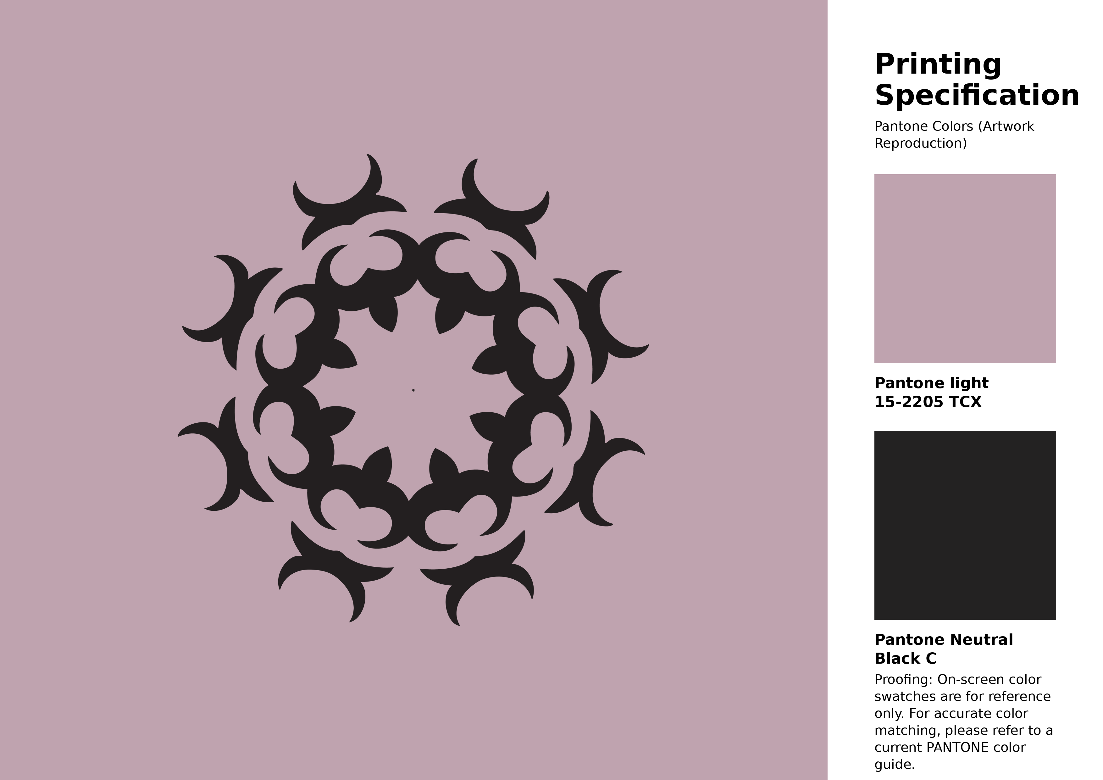 High-quality artwork and graphic illustration using Pantone 15-2205 Tcx Dawn Pink Color | Hex color Code #bfa3af. A fantastic creative resource for designers and artists. #artwork #illustration #graphicart #bfa3af