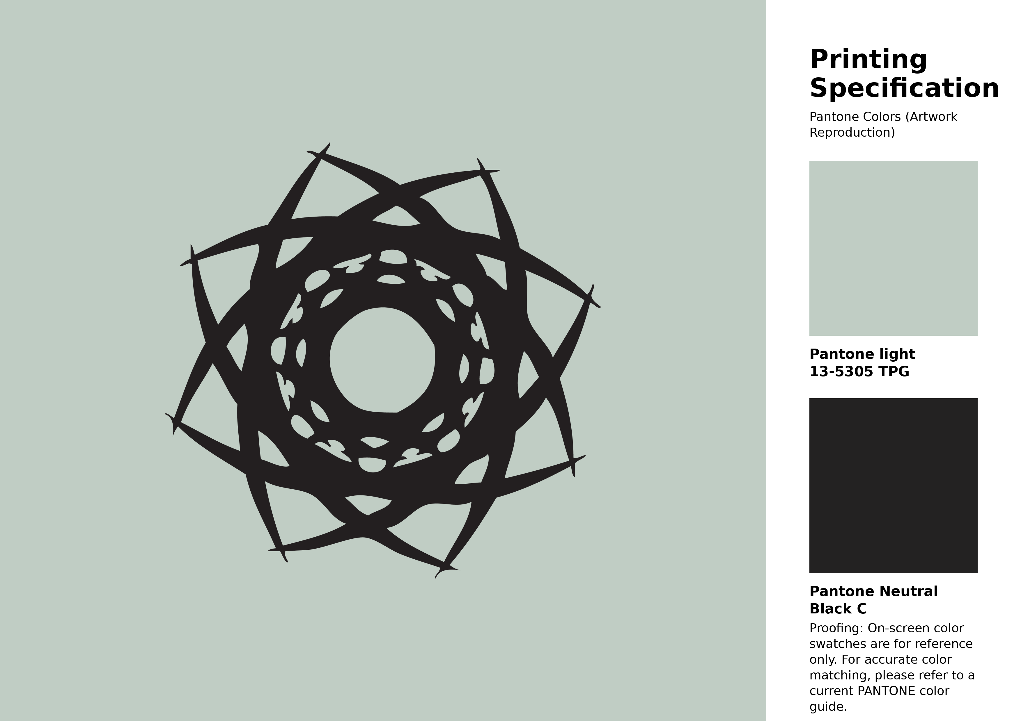 High-quality artwork and graphic illustration using Pantone 13-5305 Tpg Pale Aqua Color | Hex color Code #c0cdc4. A fantastic creative resource for designers and artists. #artwork #illustration #graphicart #c0cdc4